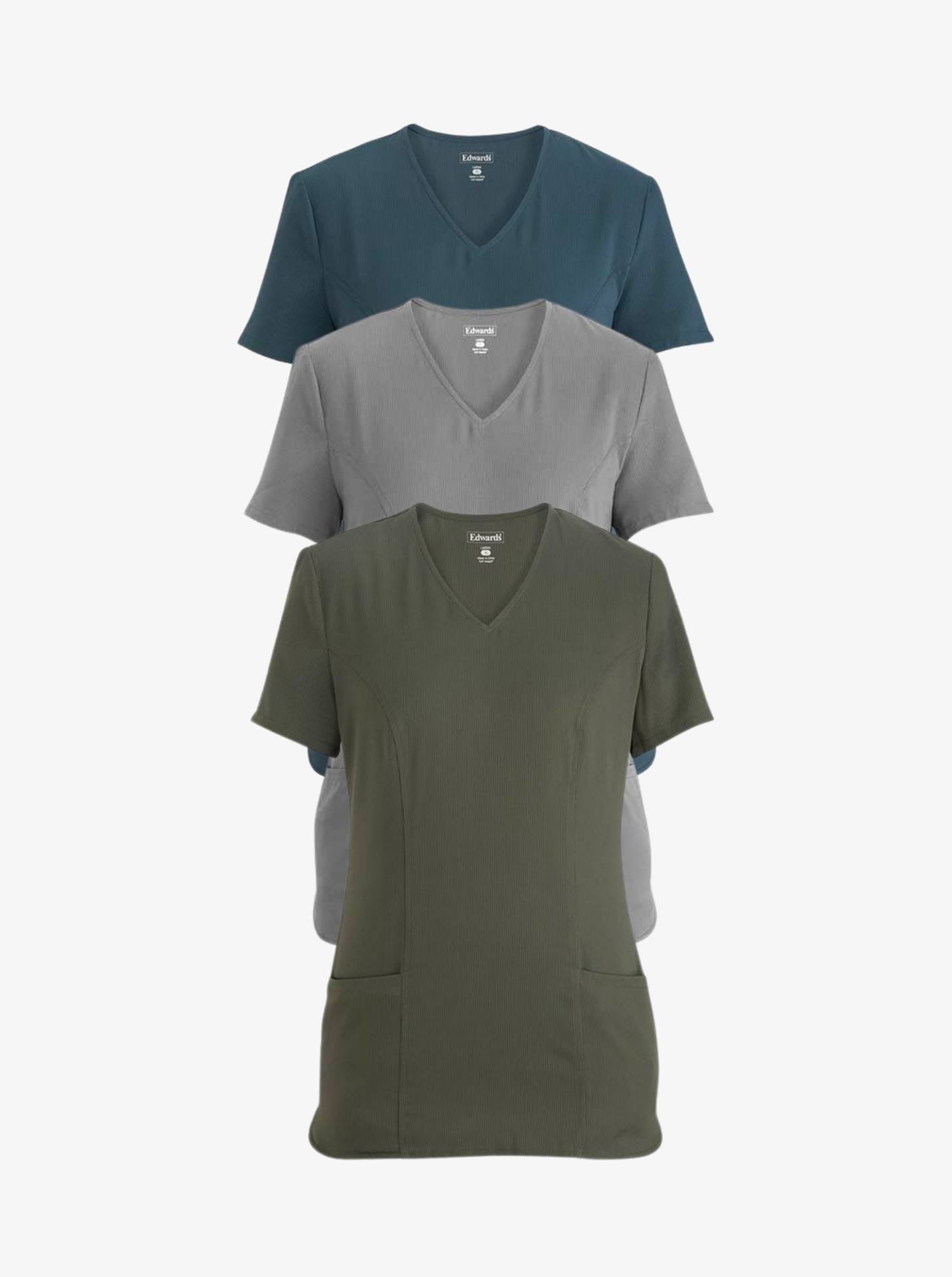 Ladies’ Tonal Ultra-Stretch Service Tunic