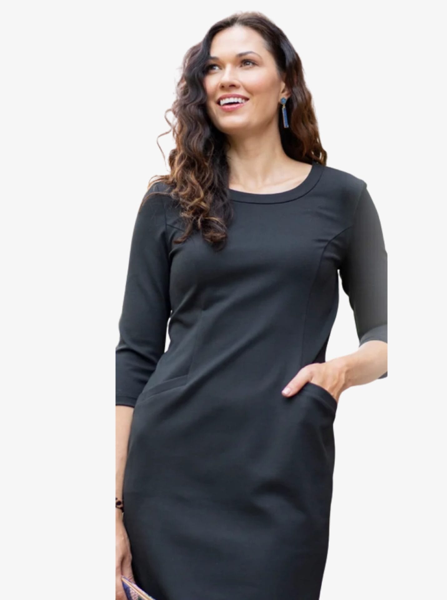 Ladies’ Ponte Knit Sheath  Dress