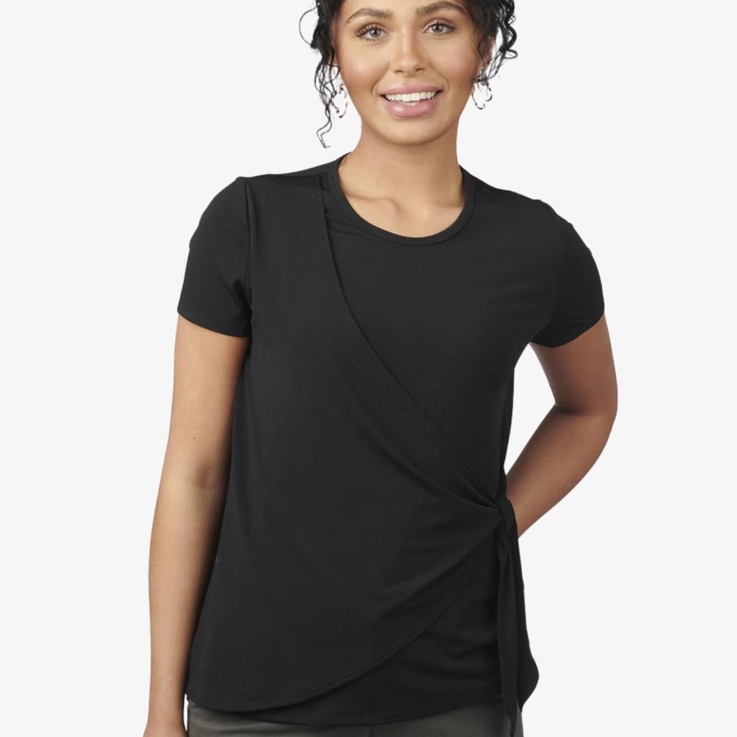 Ladies’ Soft Wrap Blouse