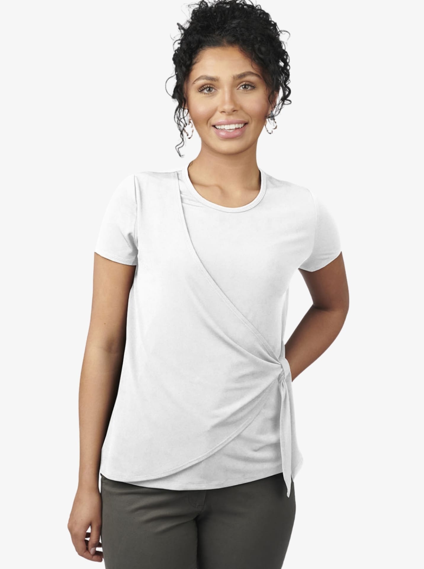 Ladies’ Soft Wrap Blouse