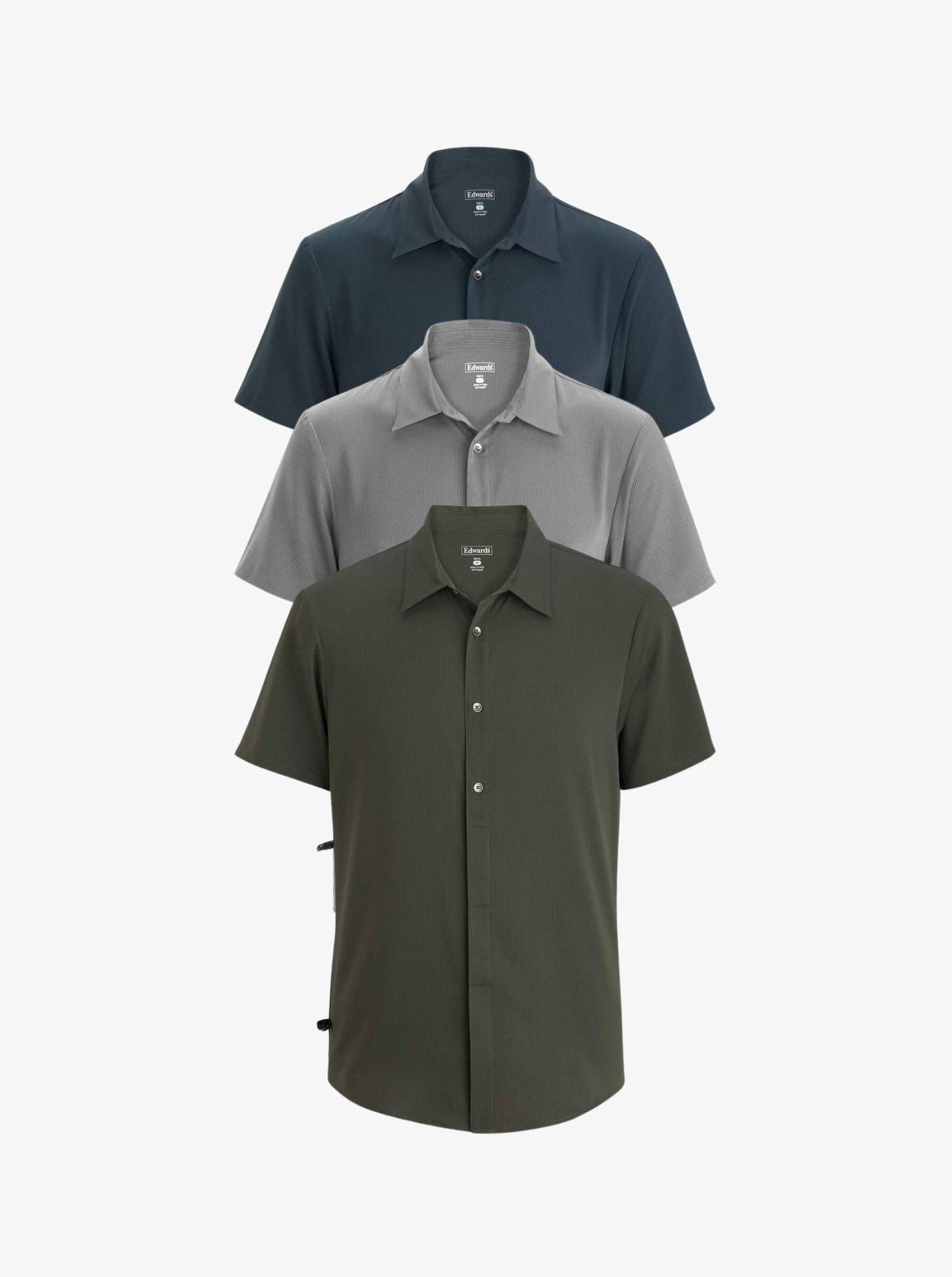 Tonal Ultra-Stretch Service Shirt