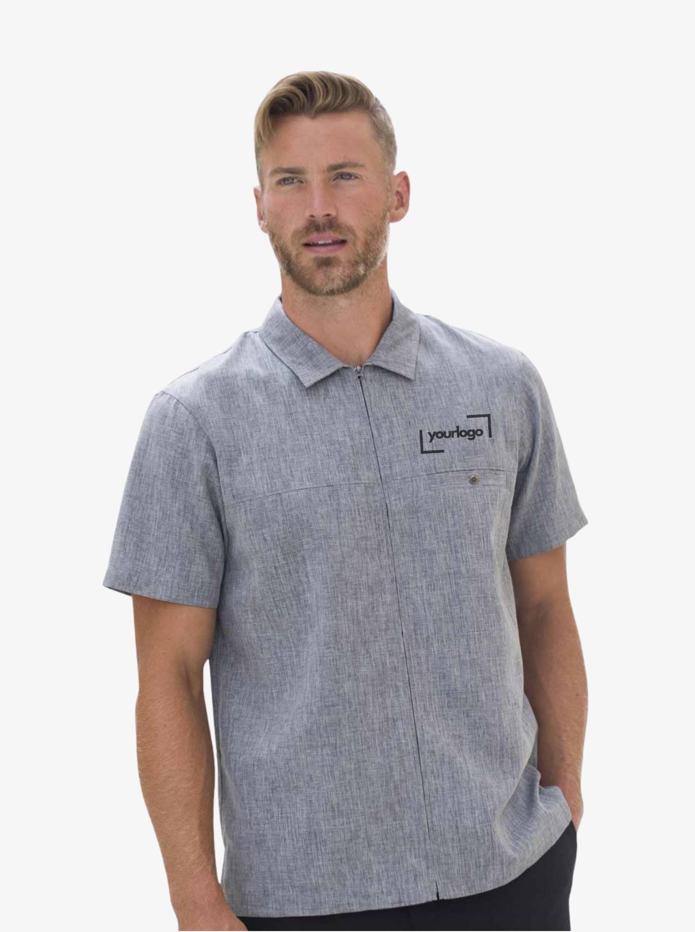 Mélange Ultra-Light Chambray Service  Shirt