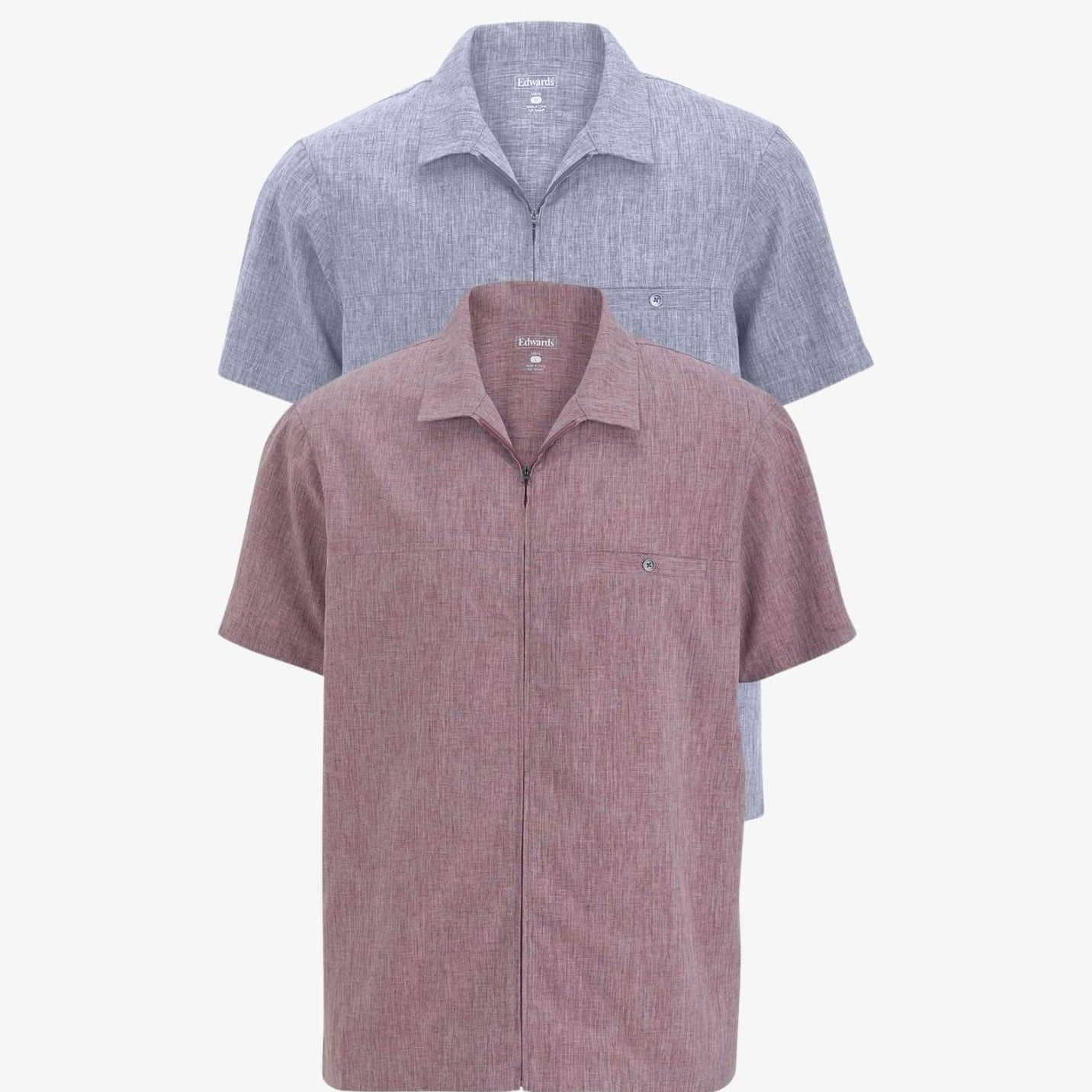 Mélange Ultra-Light Chambray Service  Shirt