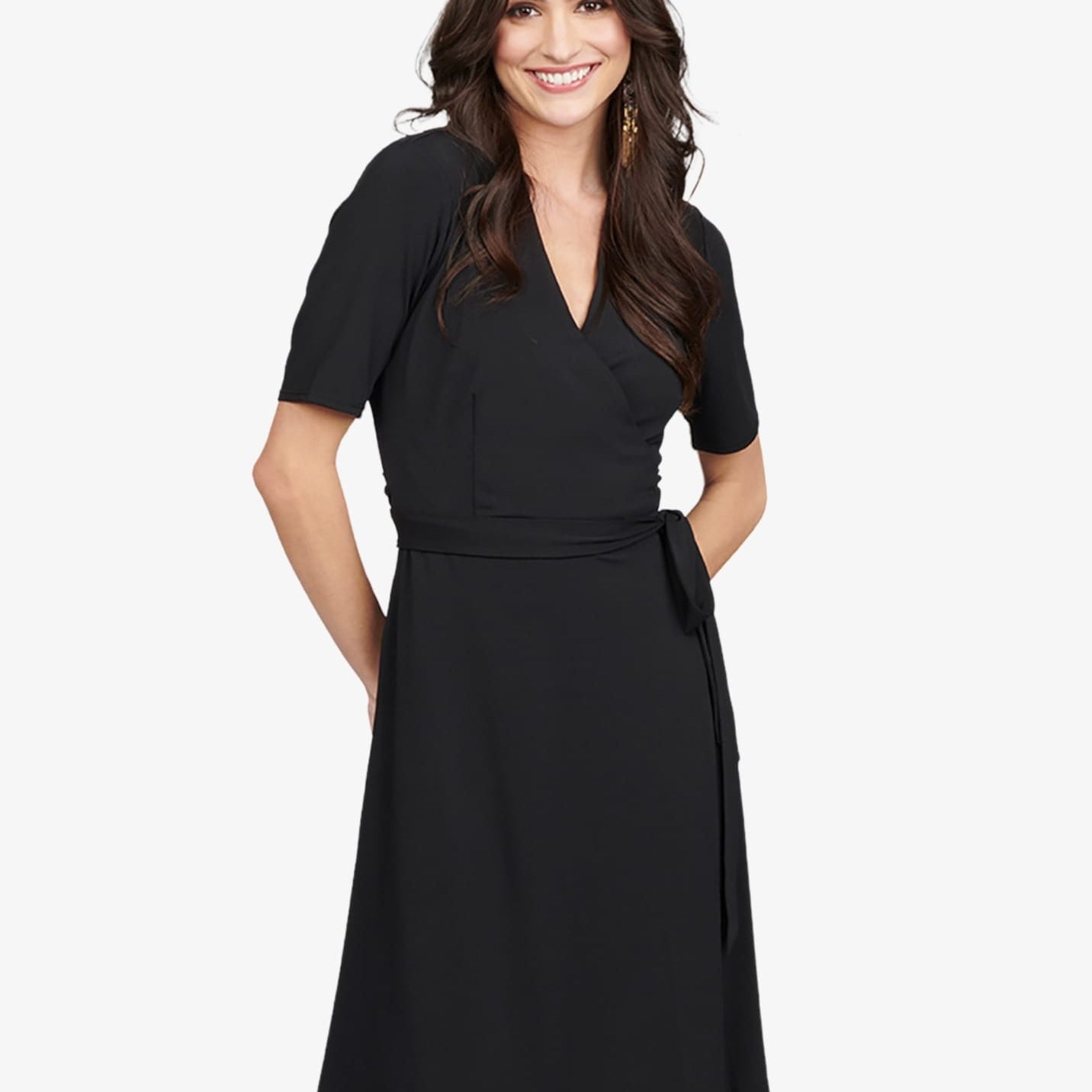 Ladies’ Stretch Wrap Dress