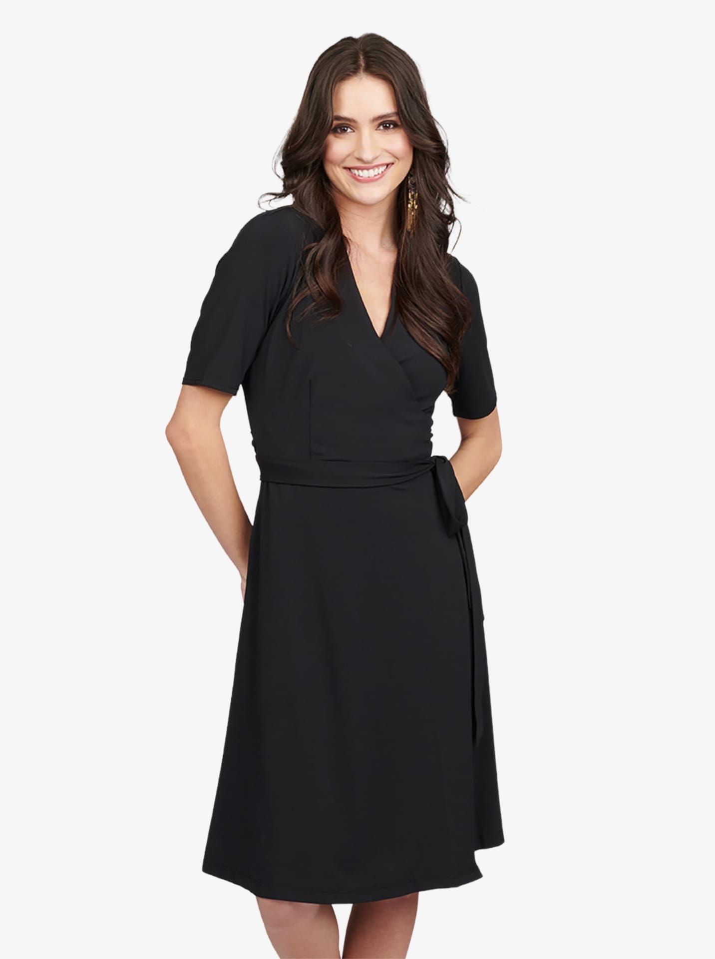 Ladies’ Stretch Wrap Dress