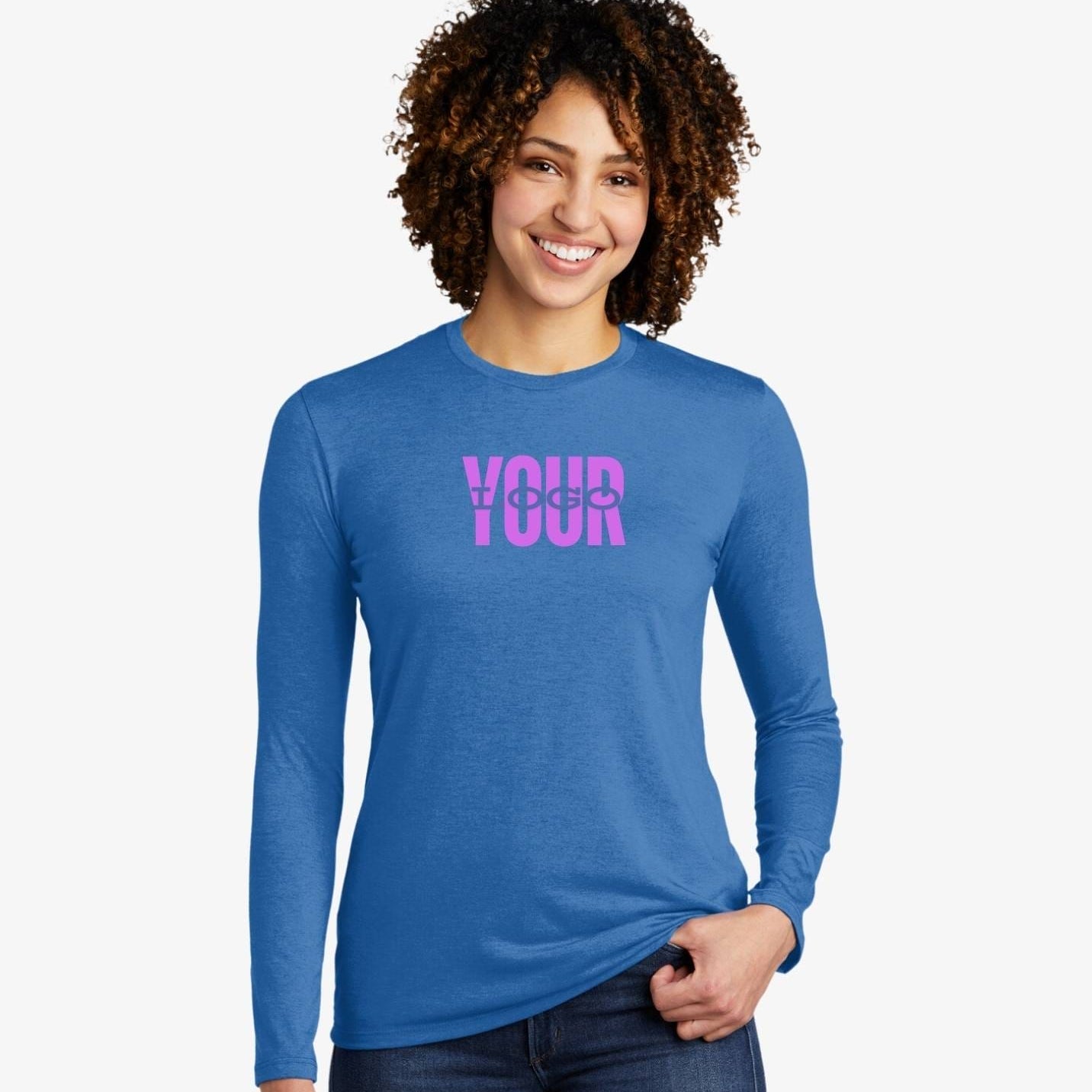 Ladies’ C-FREE™ Tri-Blend Long Sleeve Tee