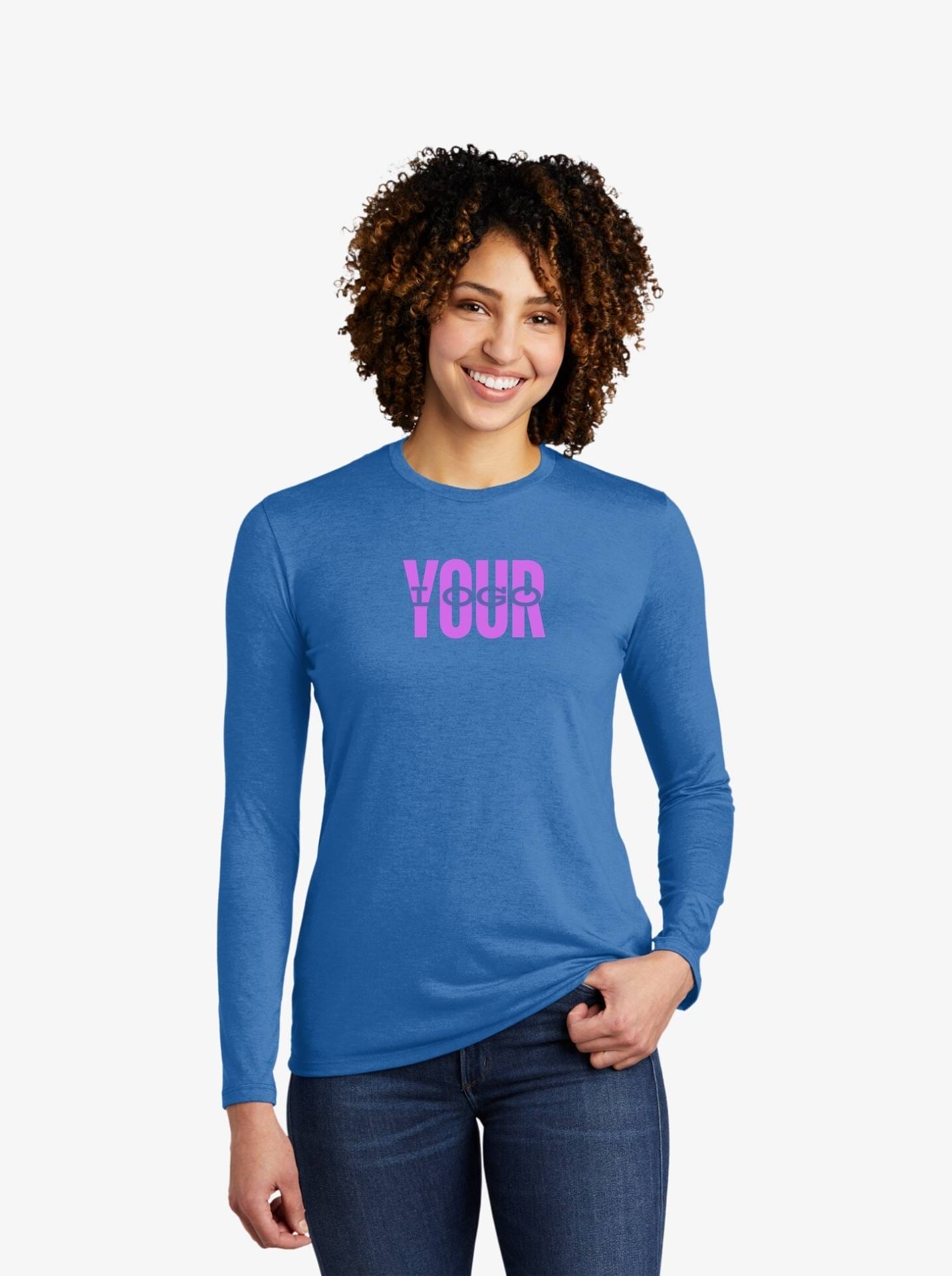 Ladies’ C-FREE™ Tri-Blend Long Sleeve Tee