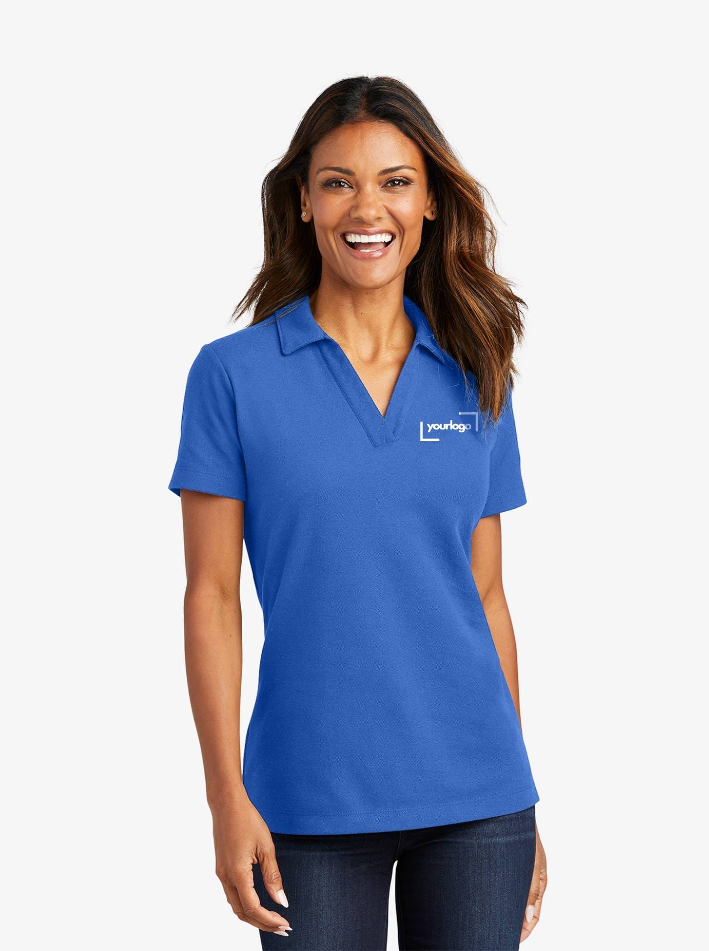 Ladies' C-FREE™ Cotton Blend Pique Polo