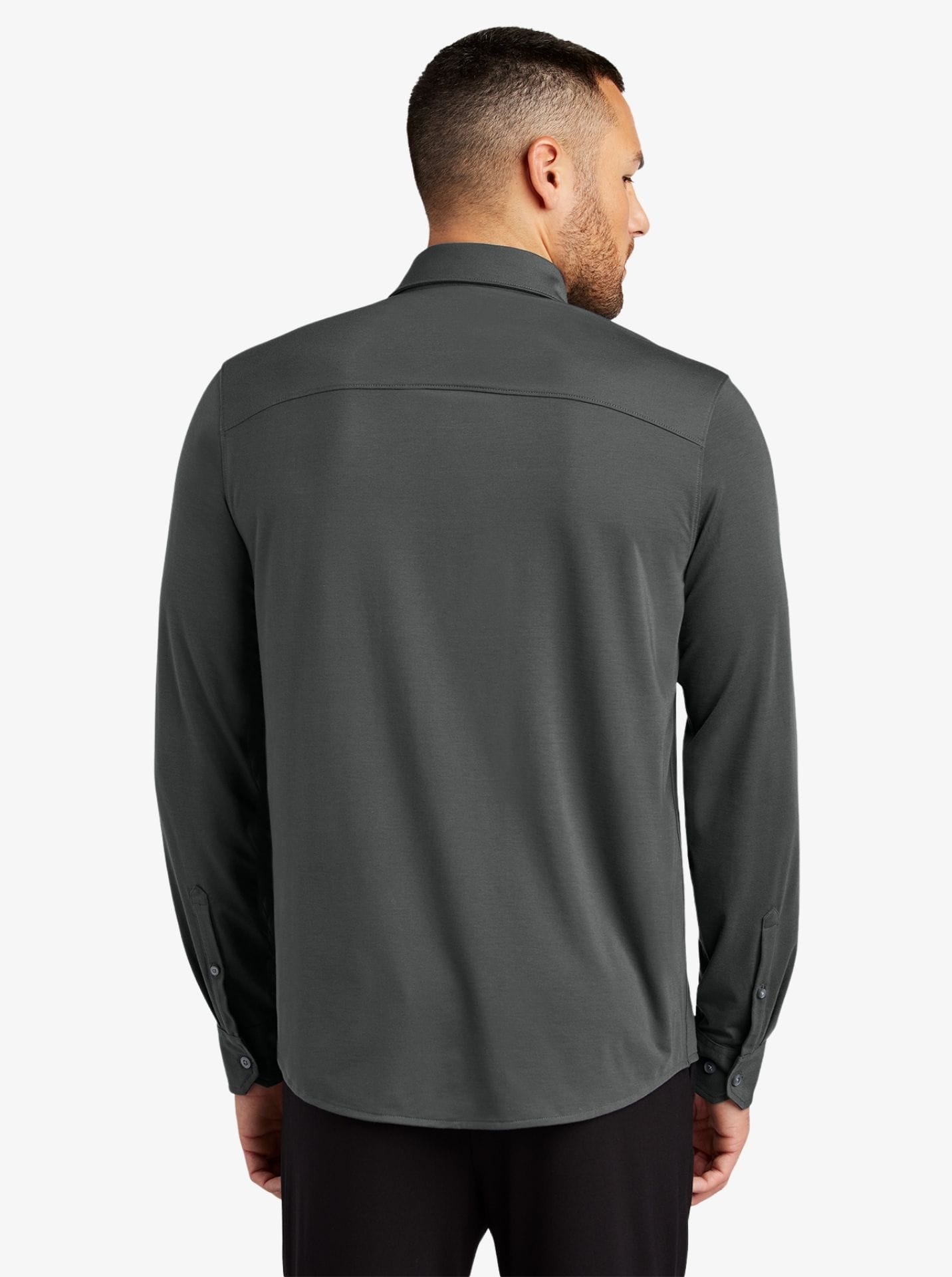 Stretch Jersey Long Sleeve Shirt