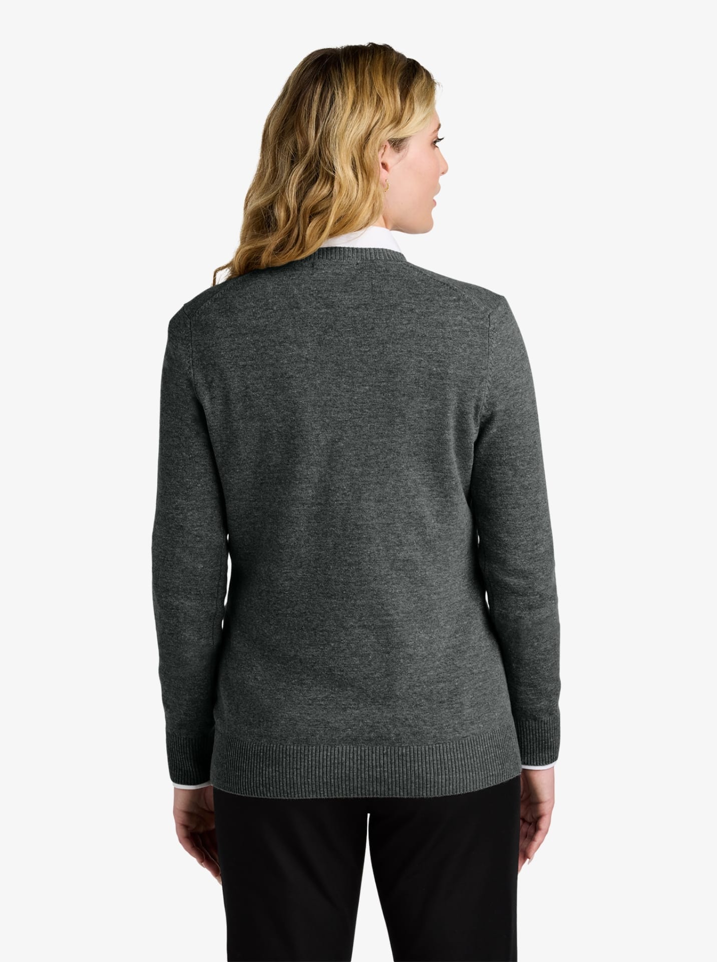Ladies’ Easy Care V-Neck Sweater