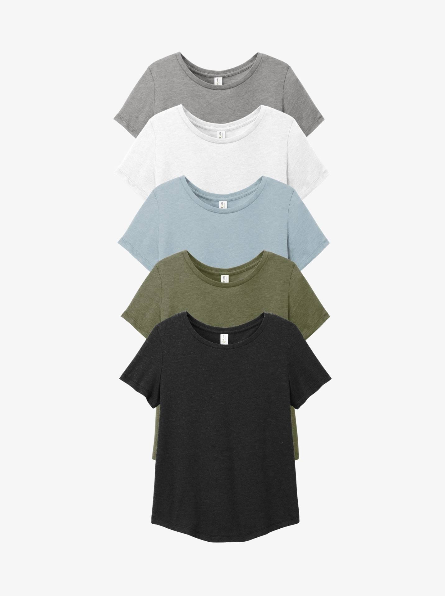 Ladies’  C-FREE™ Tri-Blend Relaxed Scoop Neck Tee