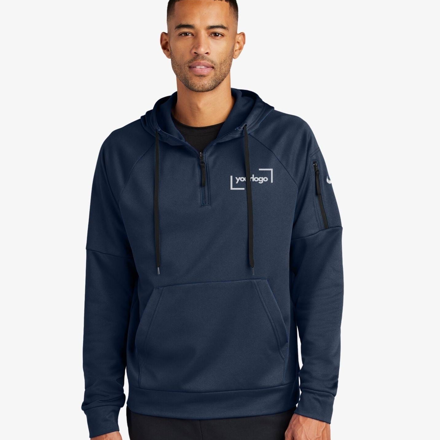 Nike Therma-Fit Pocket 1/4-Zip Fleece Hoodie