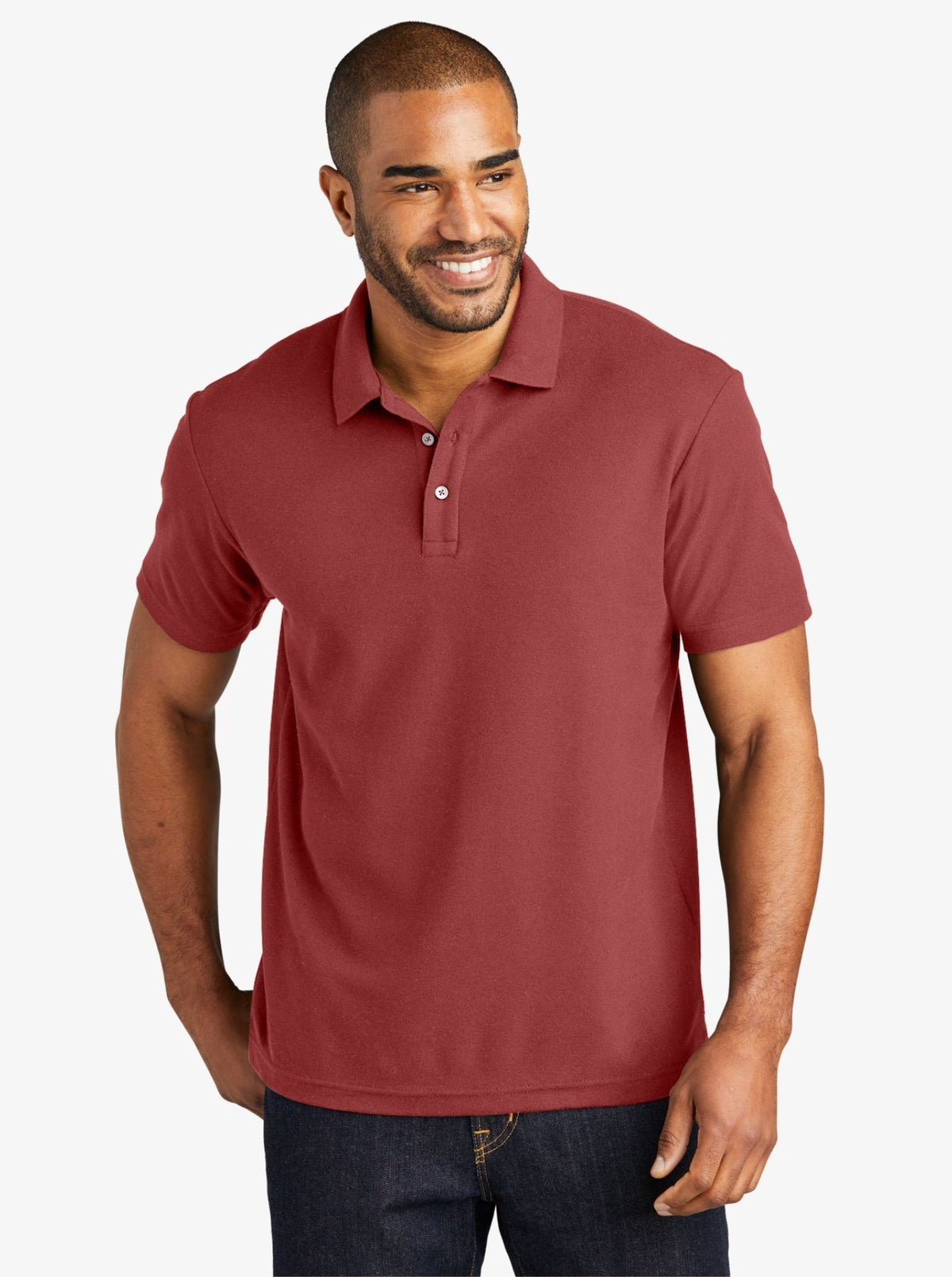 C-FREE™ Cotton Blend Pique Polo