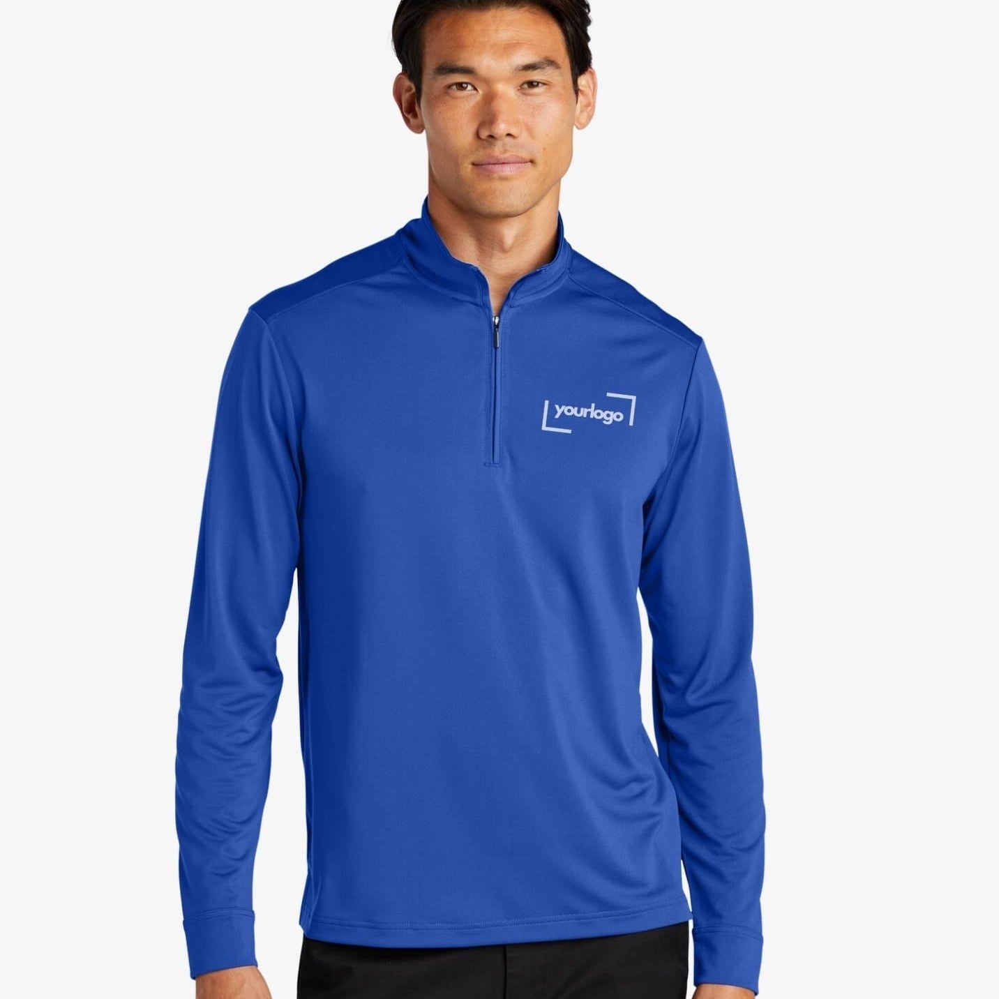 C-FREE™ Performance Jersey-nit 1/4 Zip Coverup