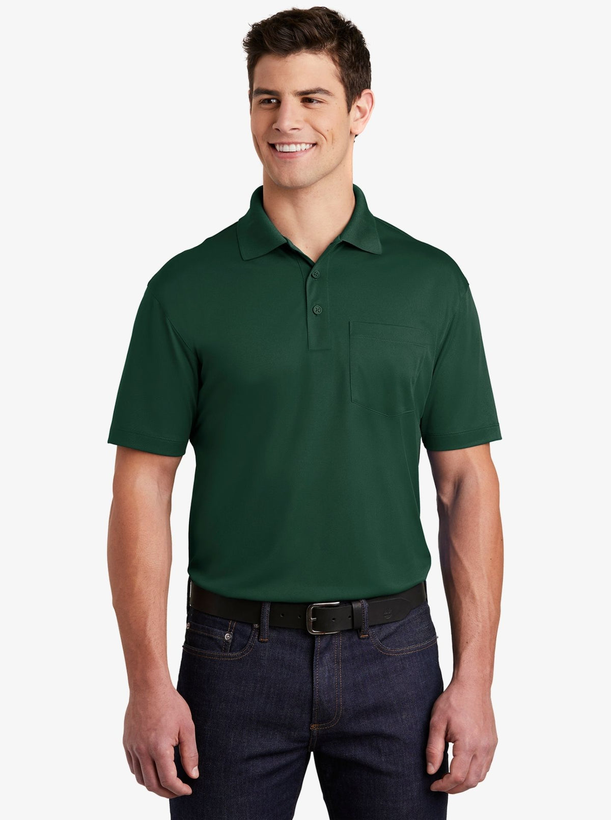 Micropique Performance Polo W/ Pocket