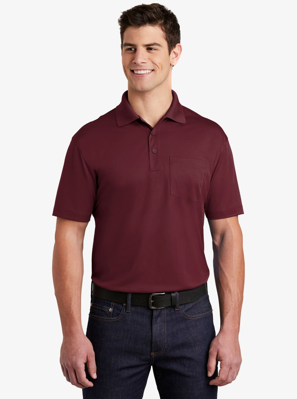 Micropique Performance Polo W/ Pocket