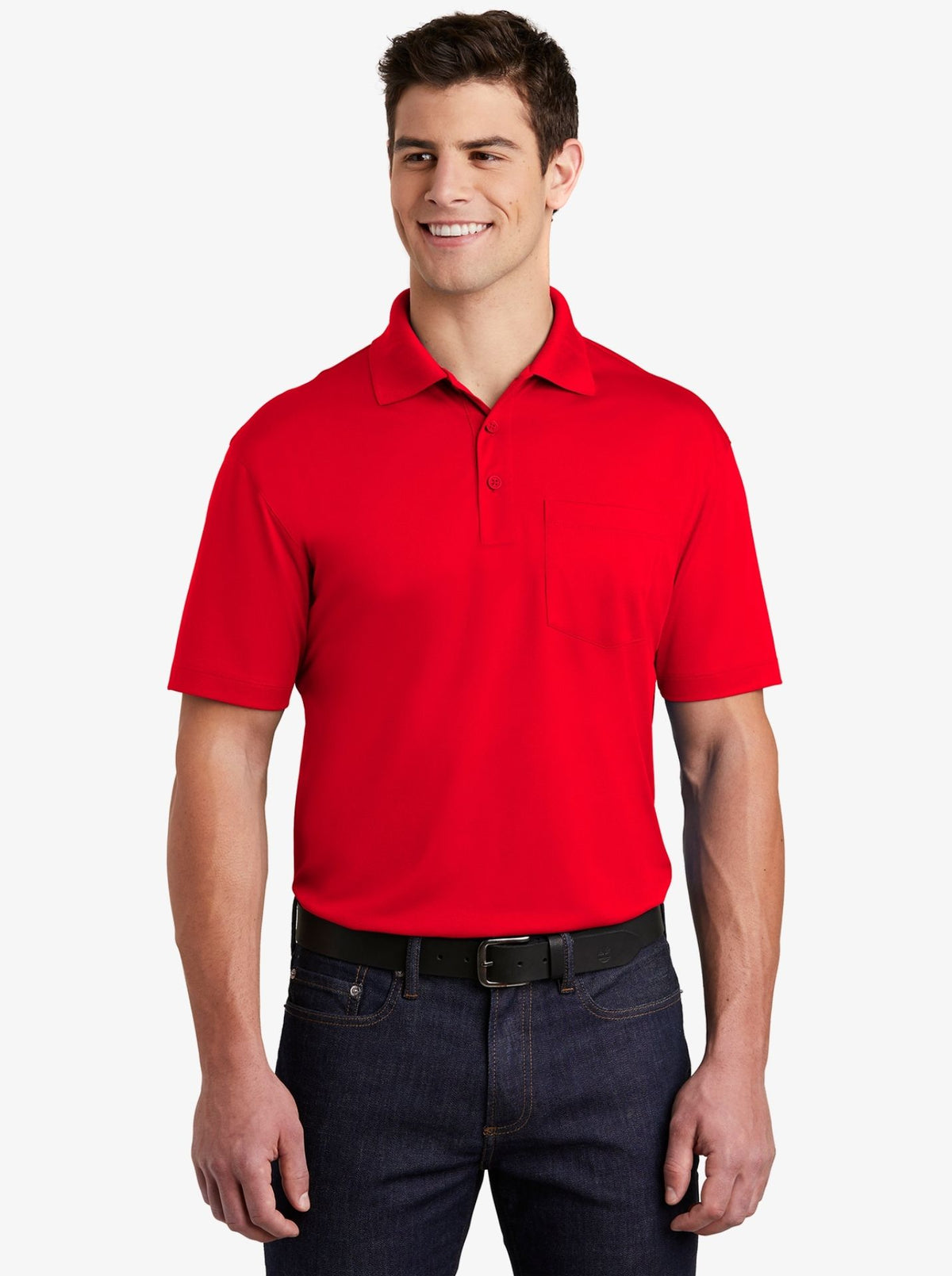 Micropique Performance Polo W/ Pocket