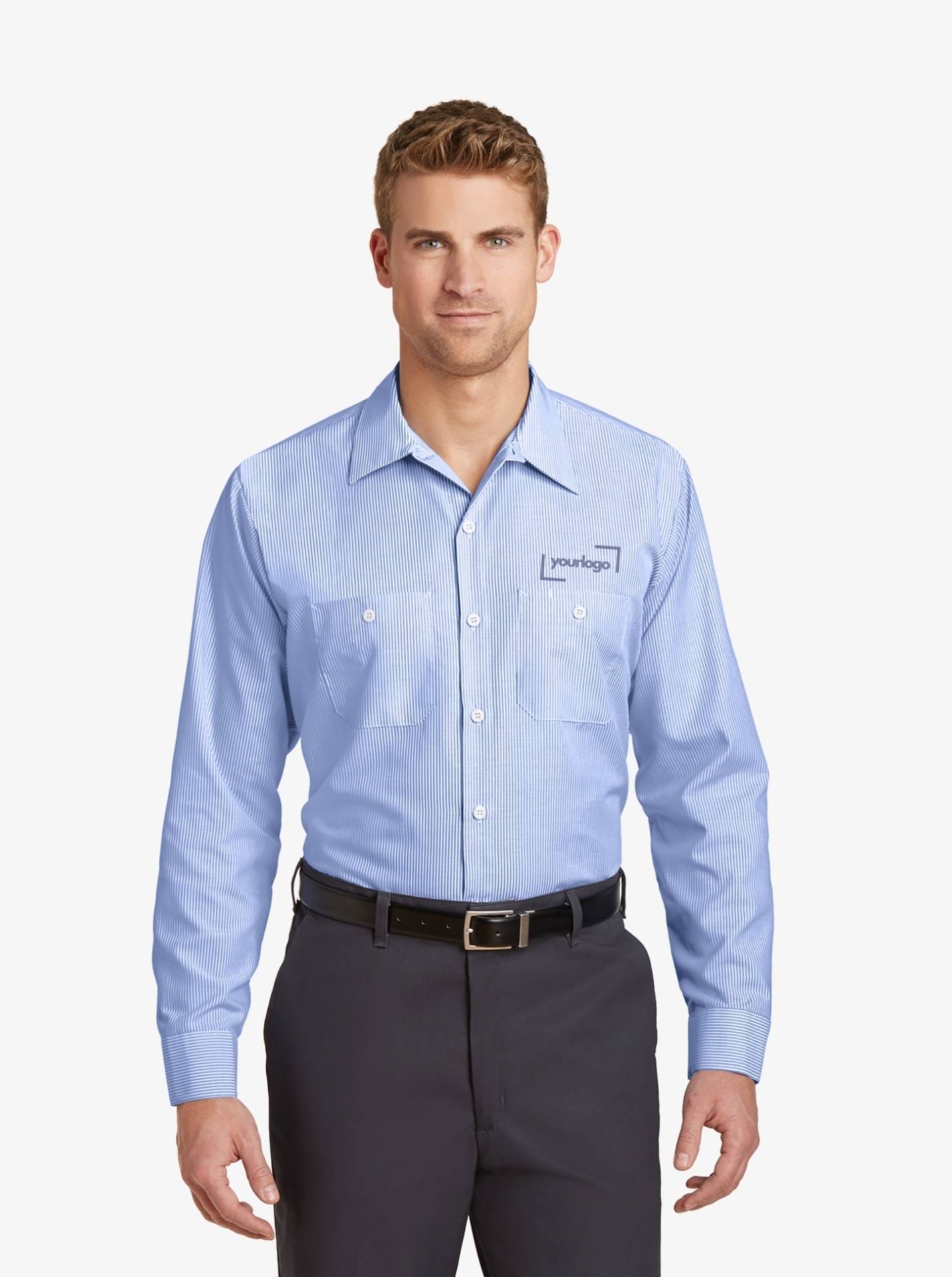 Long-Sleeve Industrial Work Shirt