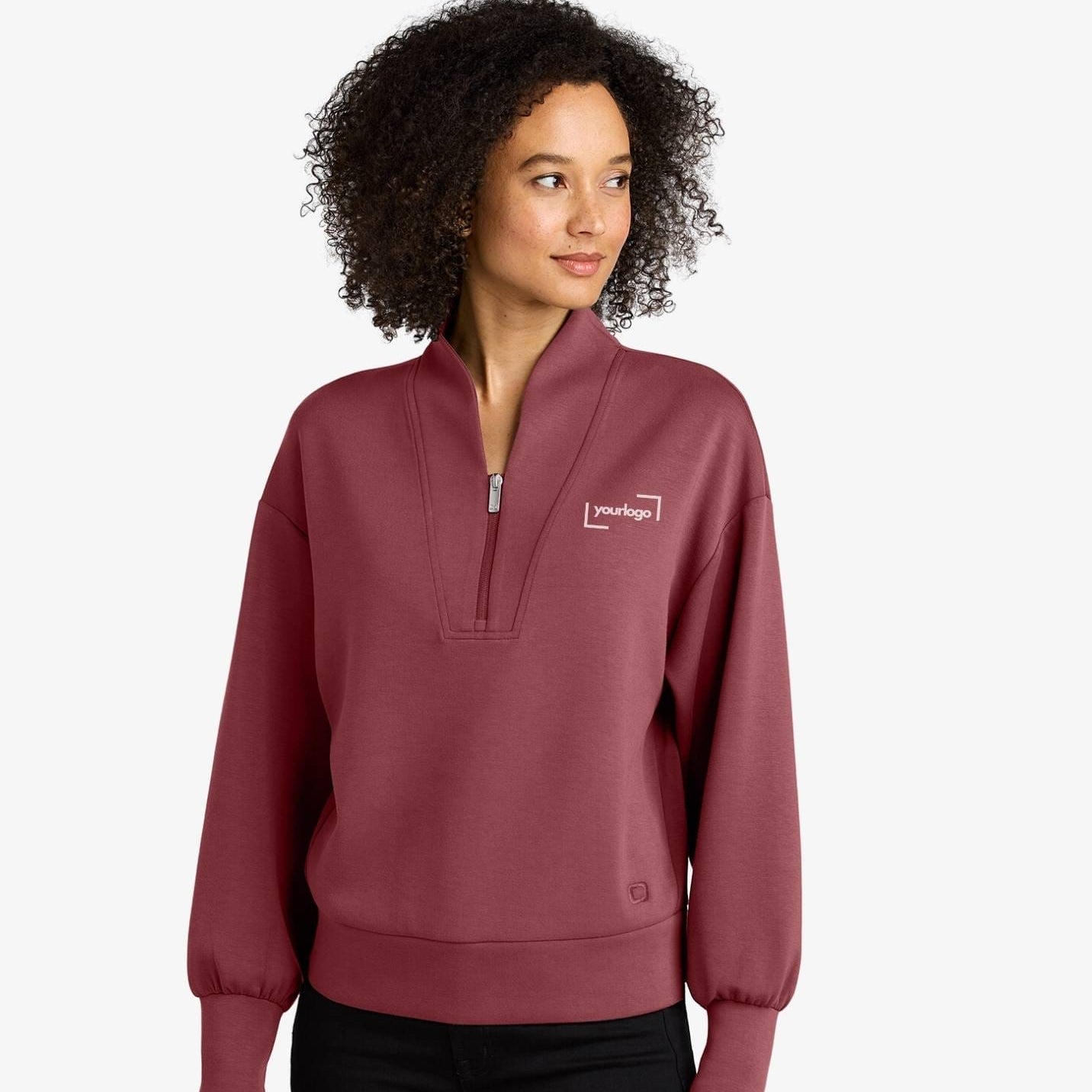 Ladies' OGIO® Transcend 1/4-Zip