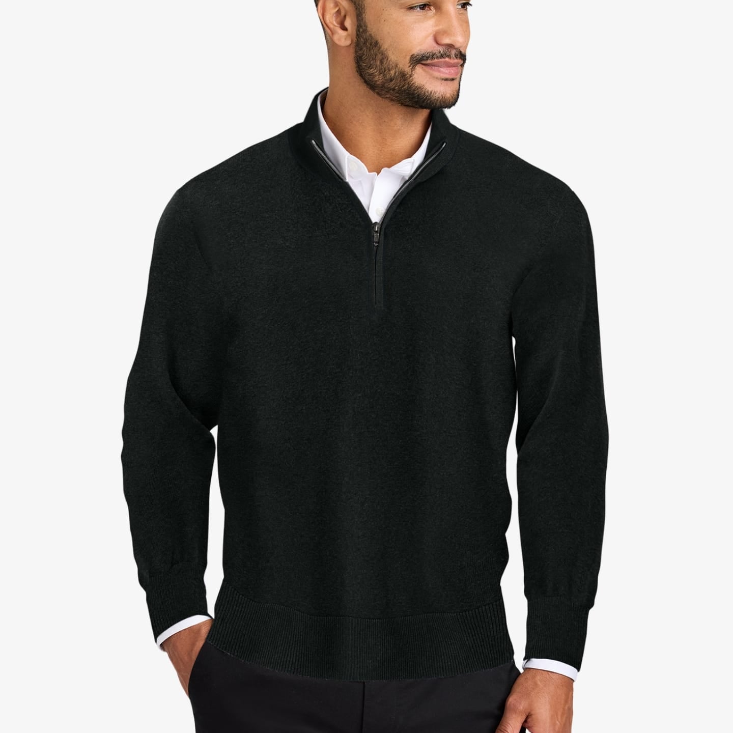 Easy Care 1/4-Zip Sweater