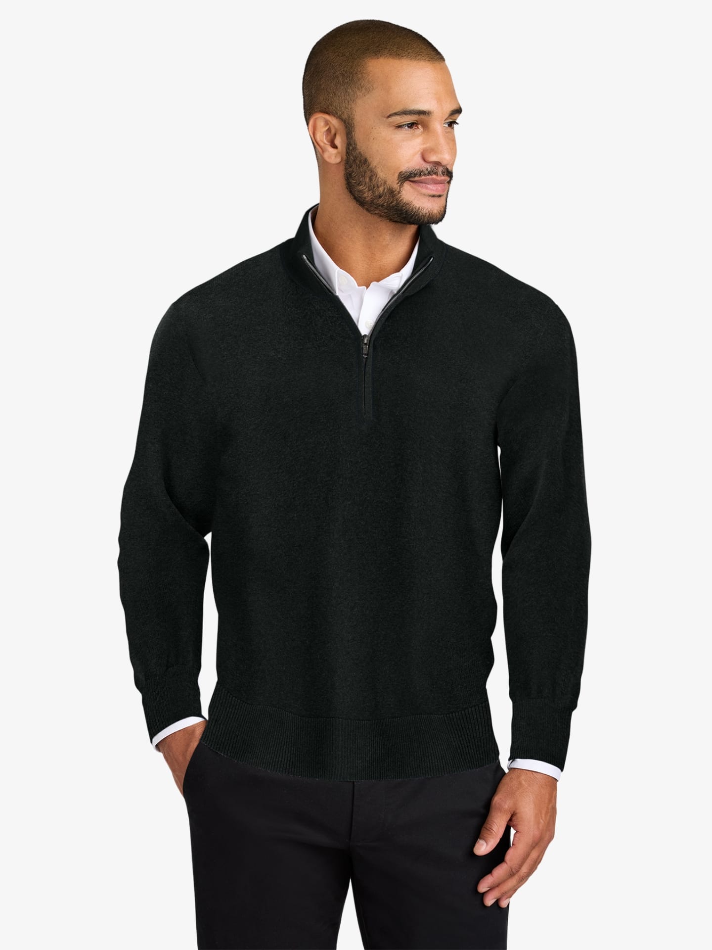 Easy Care 1/4-Zip Sweater