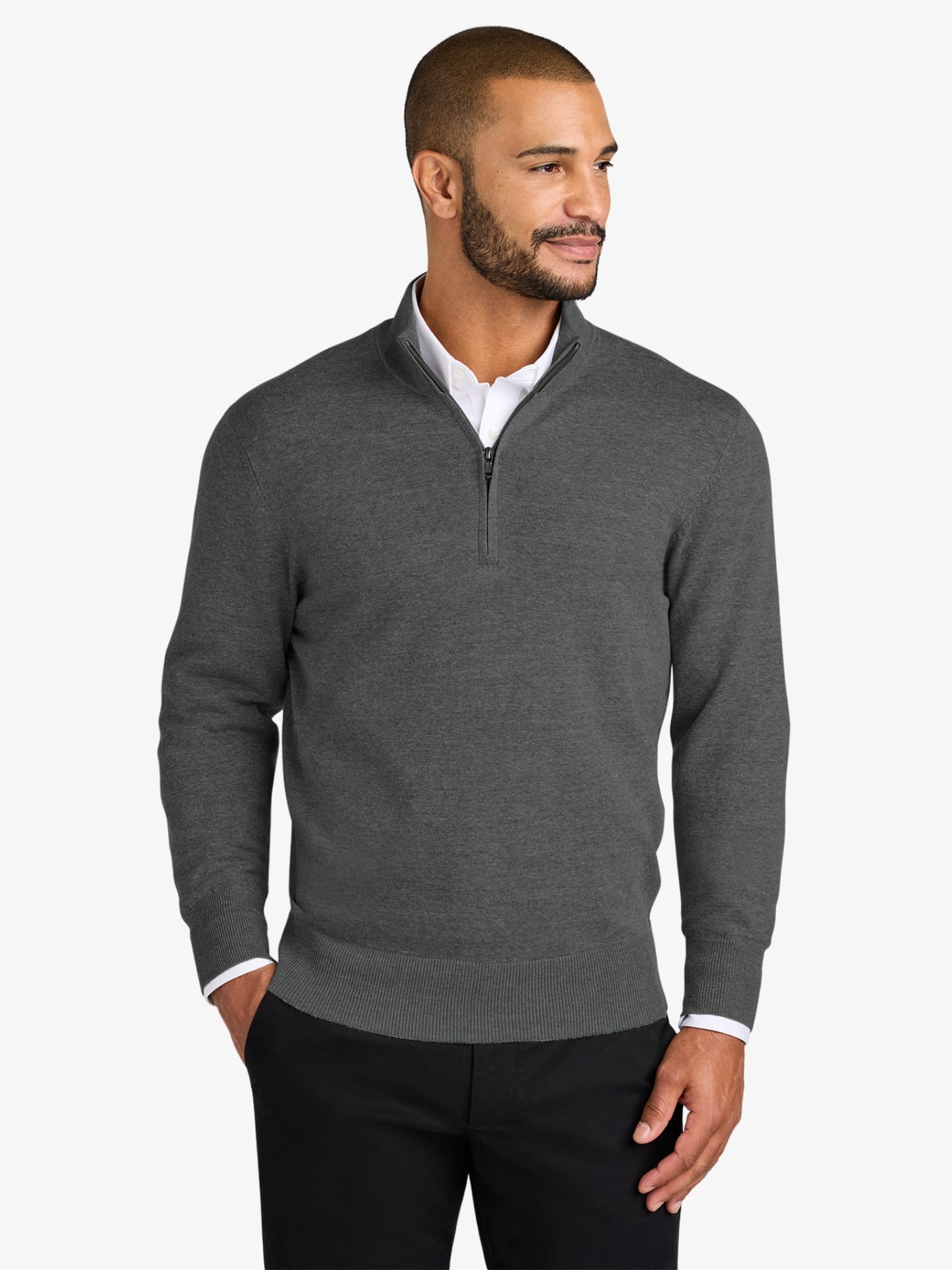 Easy Care 1/4-Zip Sweater