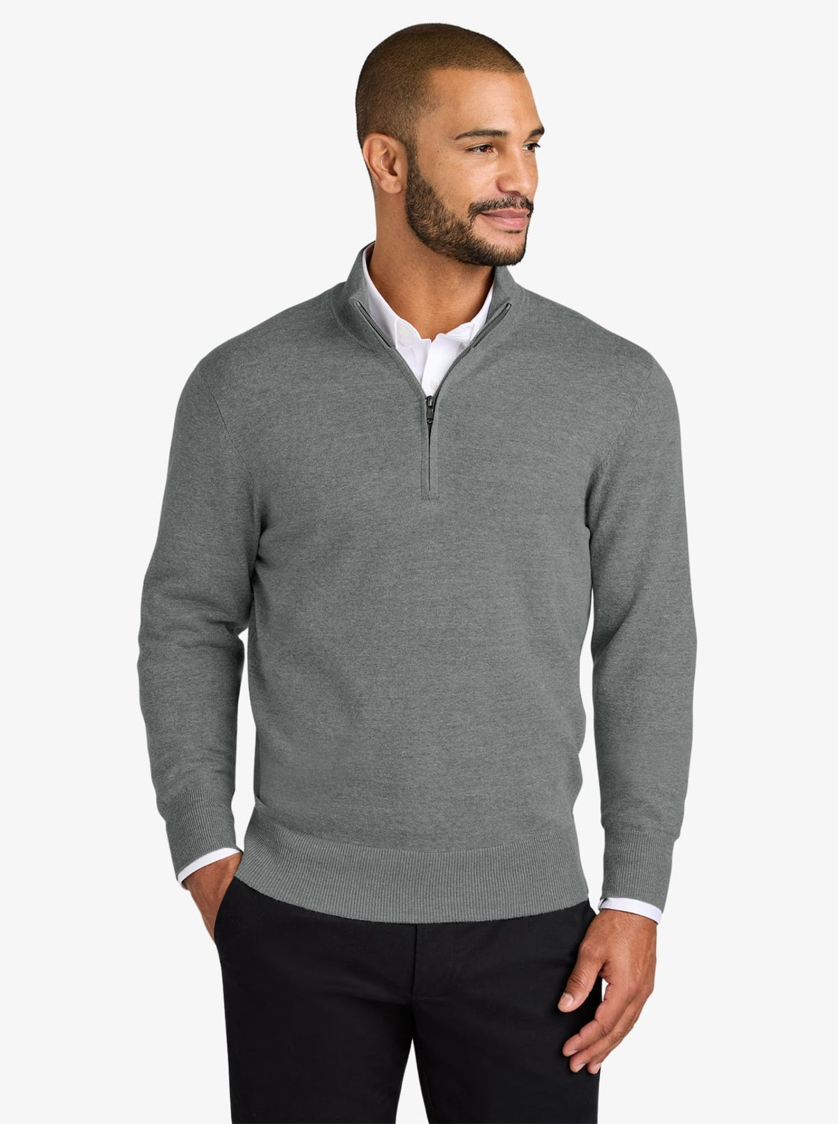 Easy Care 1/4-Zip Sweater