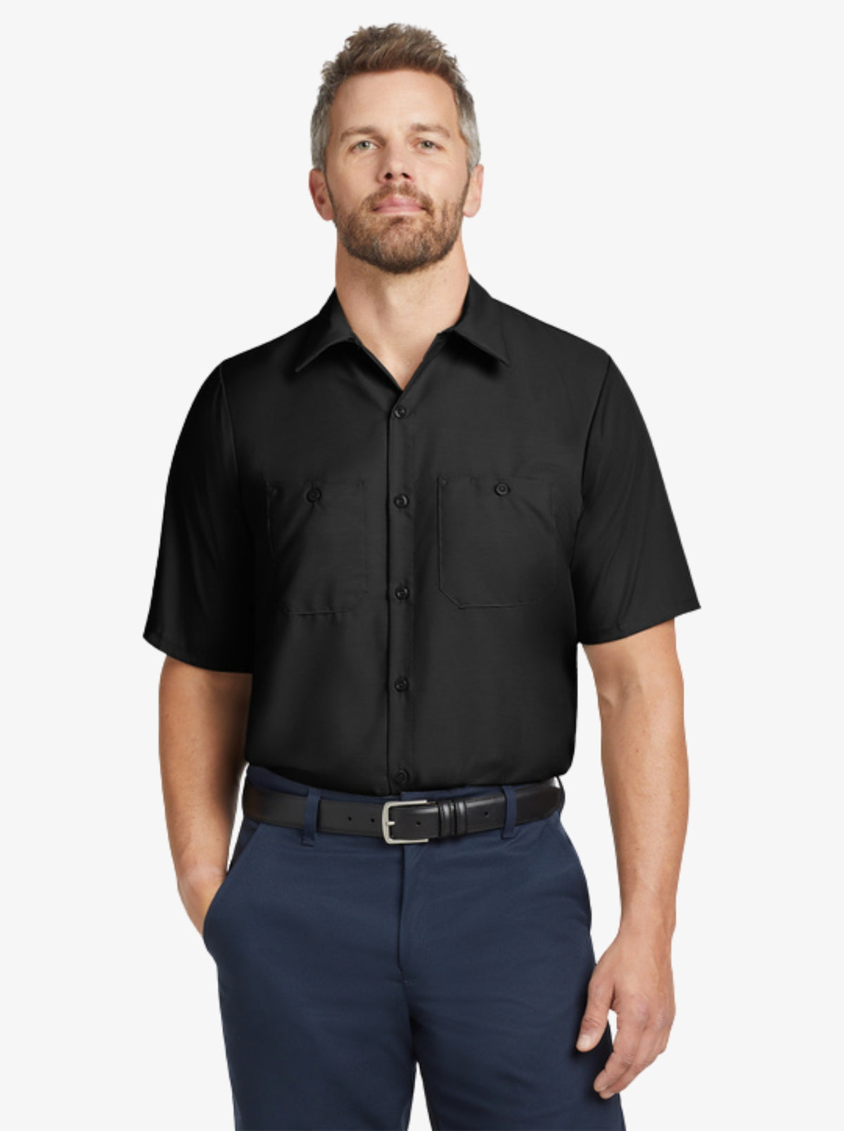 Short-Sleeve Industrial Work Shirt