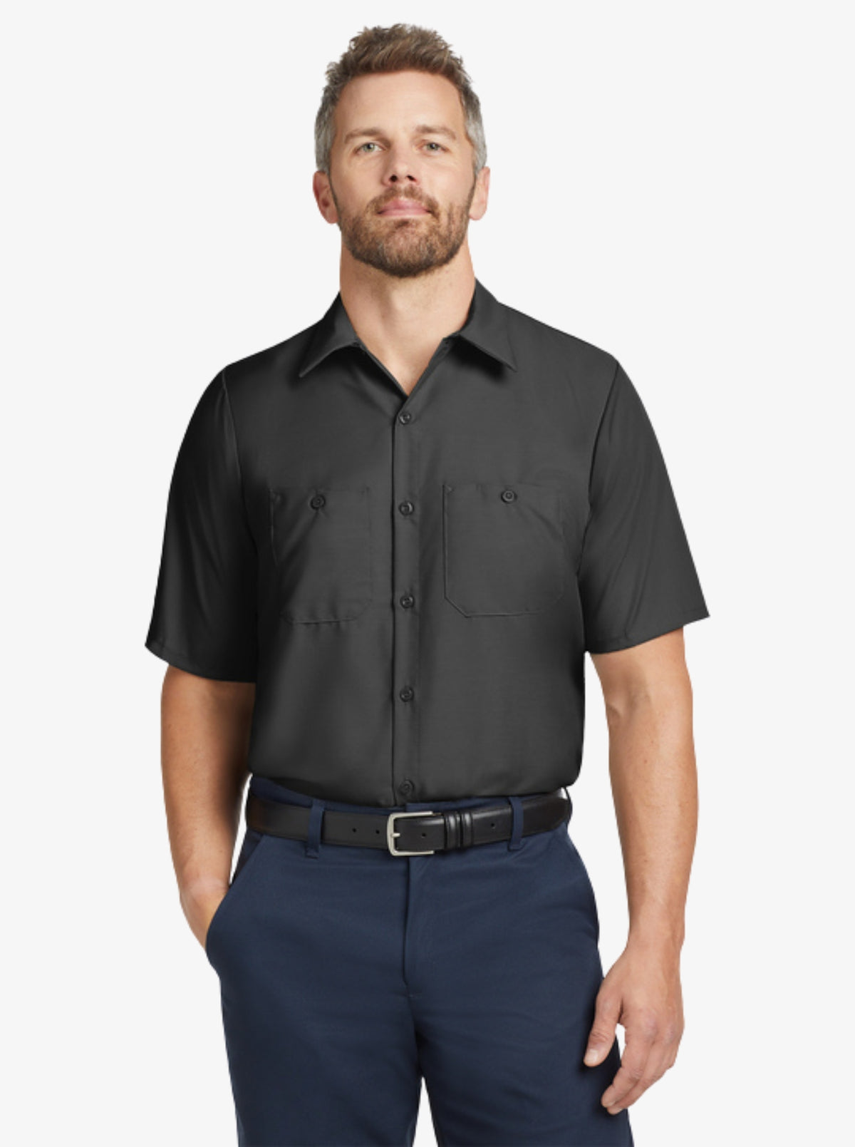 Short-Sleeve Industrial Work Shirt