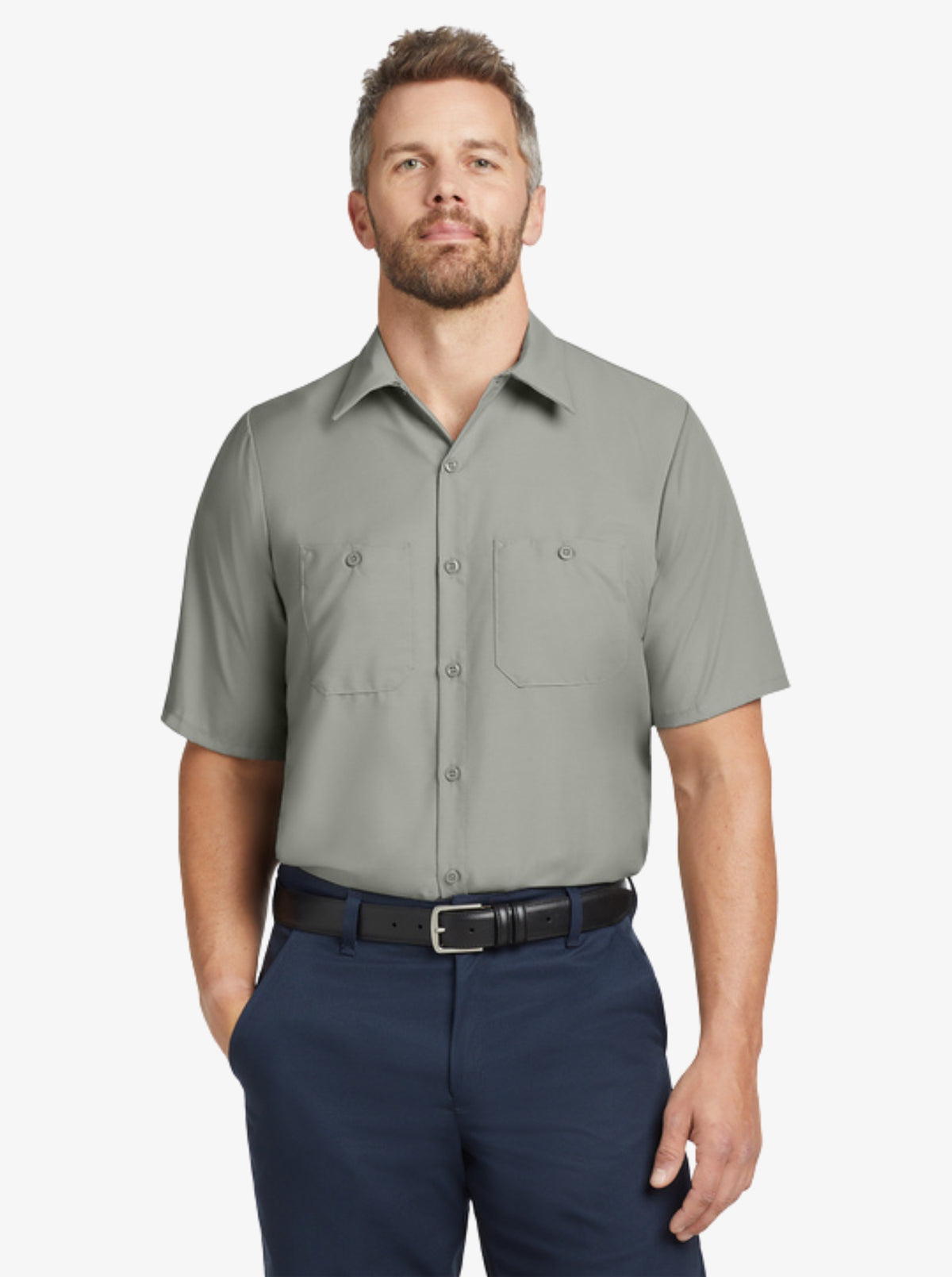 Short-Sleeve Industrial Work Shirt