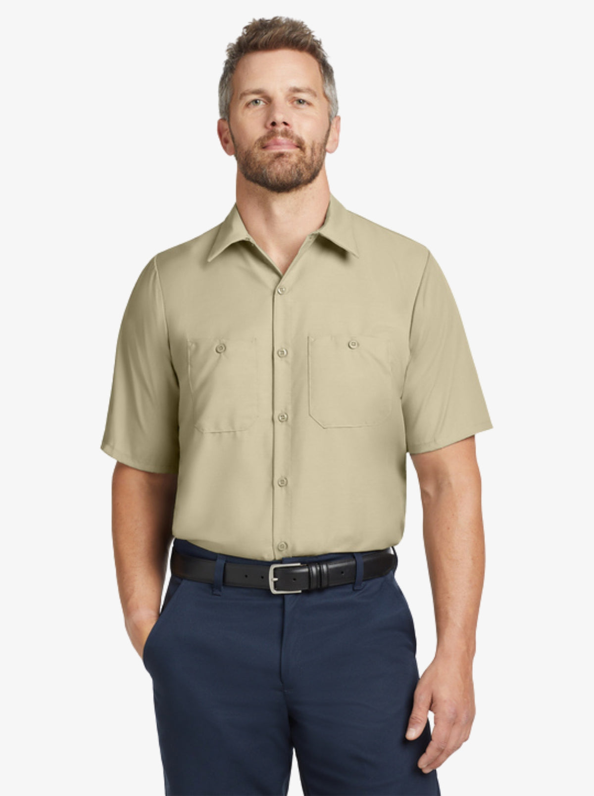 Short-Sleeve Industrial Work Shirt
