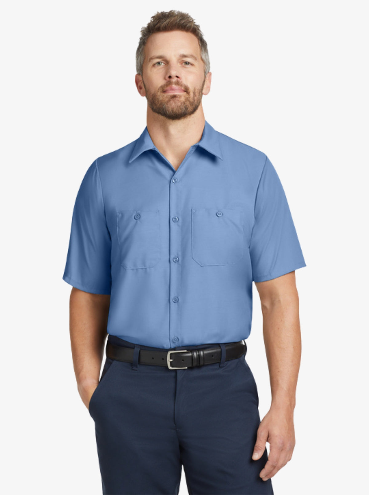 Short-Sleeve Industrial Work Shirt