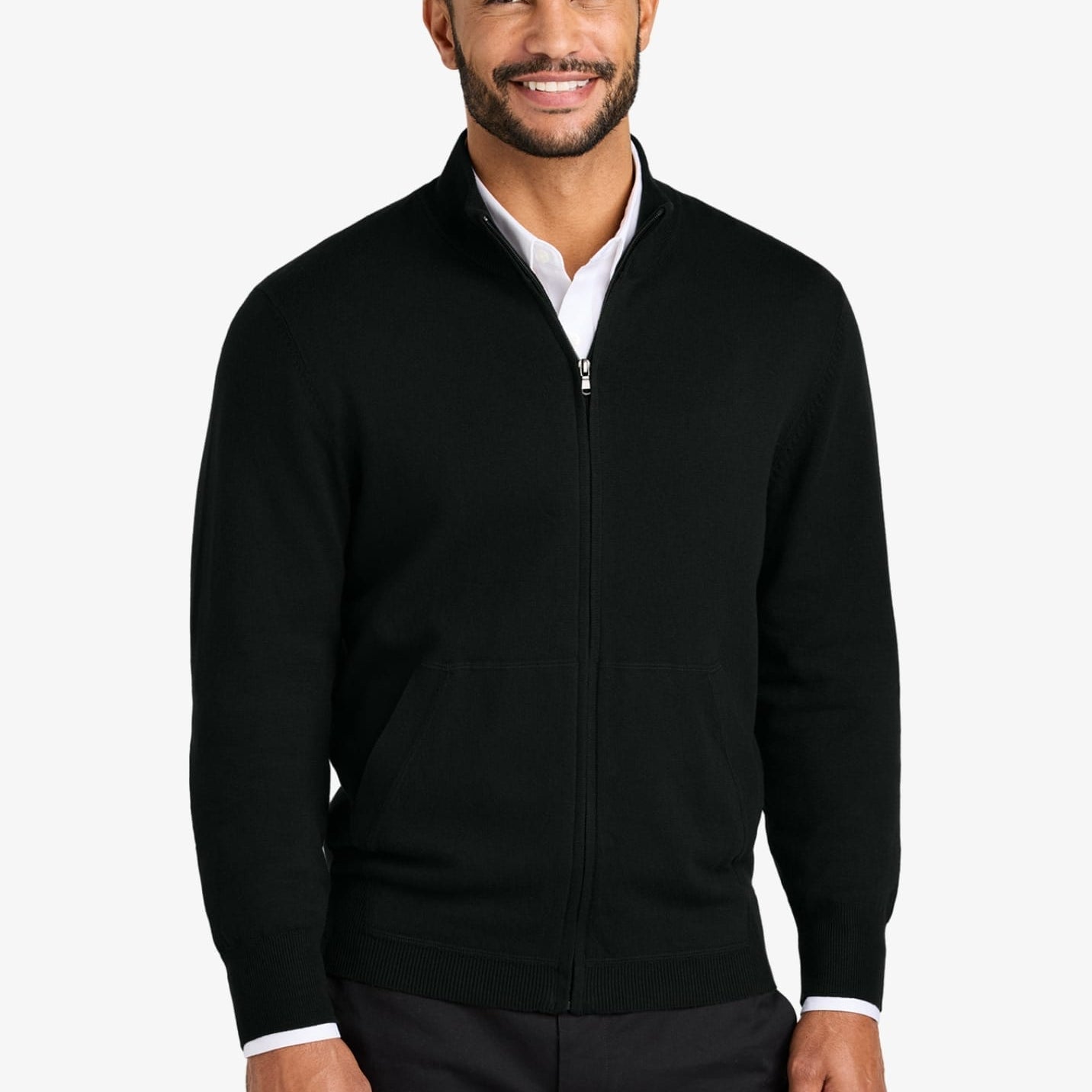 Easy Care Full-Zip Sweater