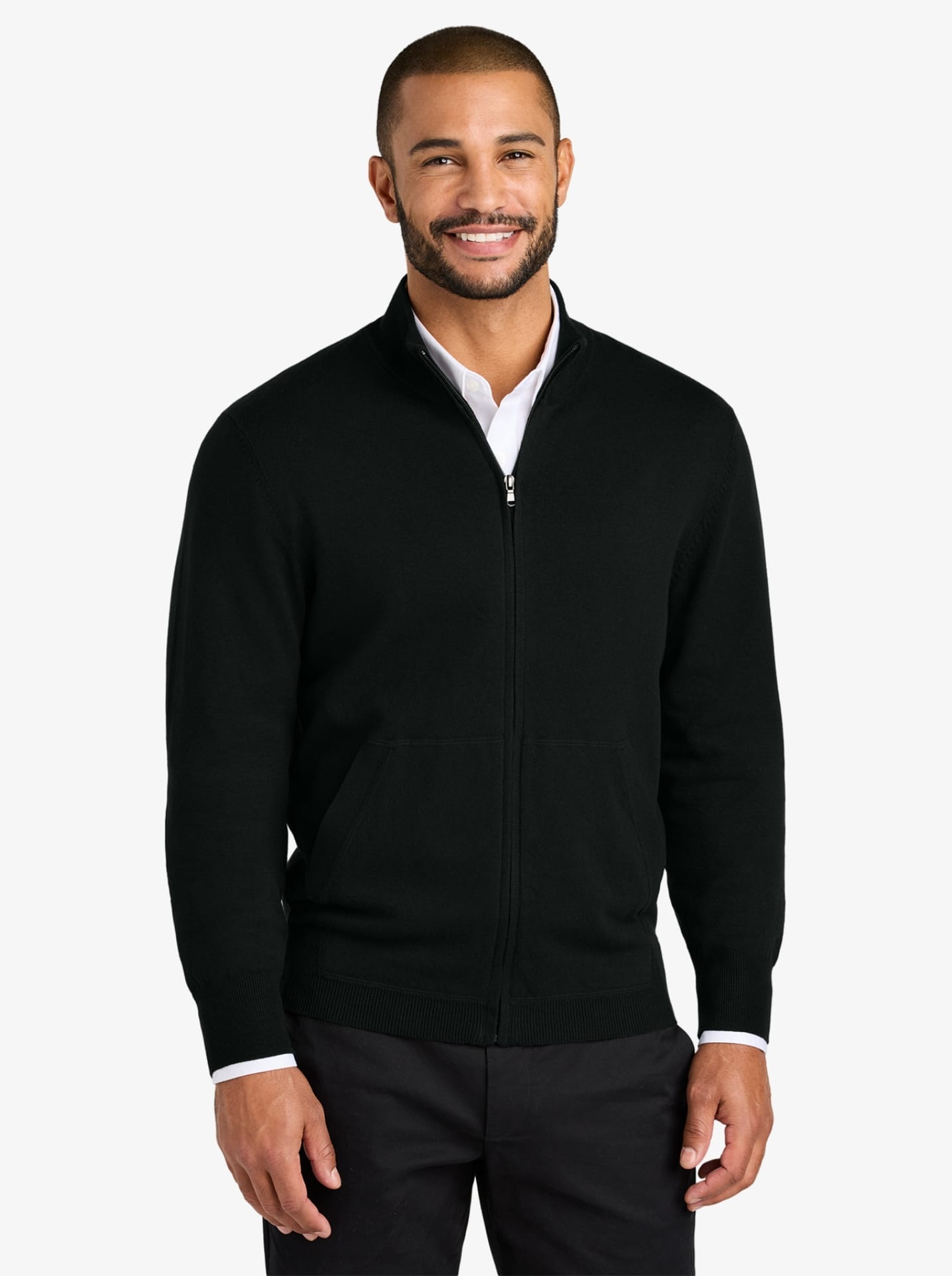 Easy Care Full-Zip Sweater
