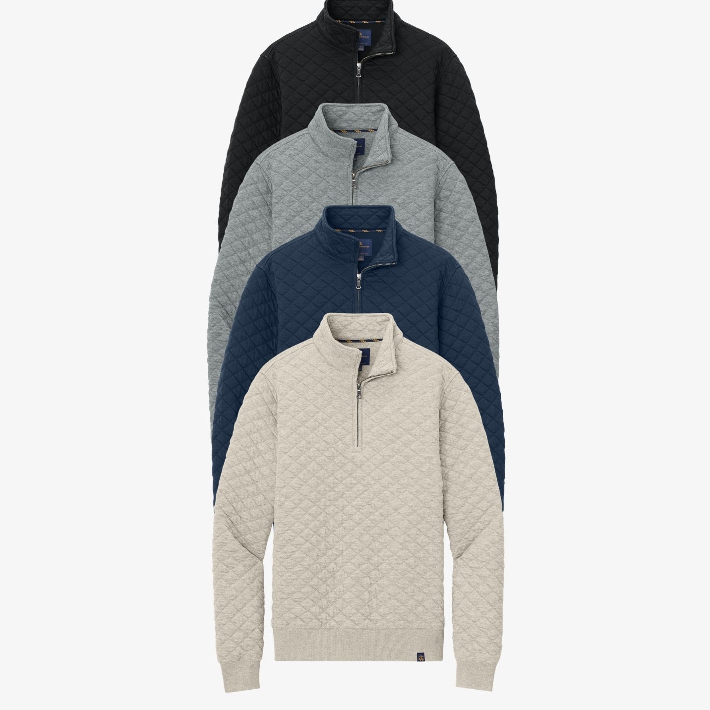 Brooks Brothers Diamond Quilt 1/4-Zip
