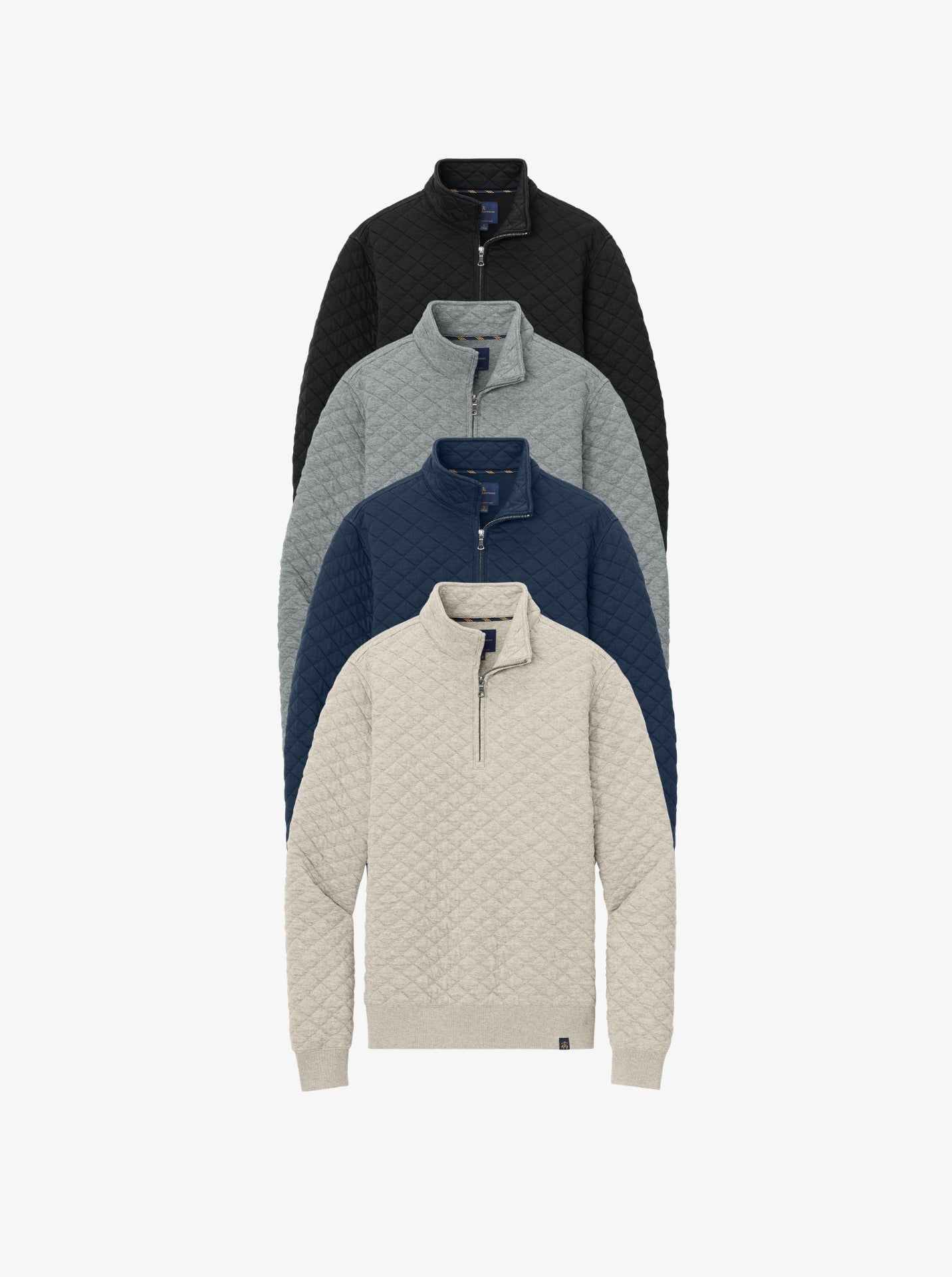 Brooks Brothers Diamond Quilt 1/4-Zip