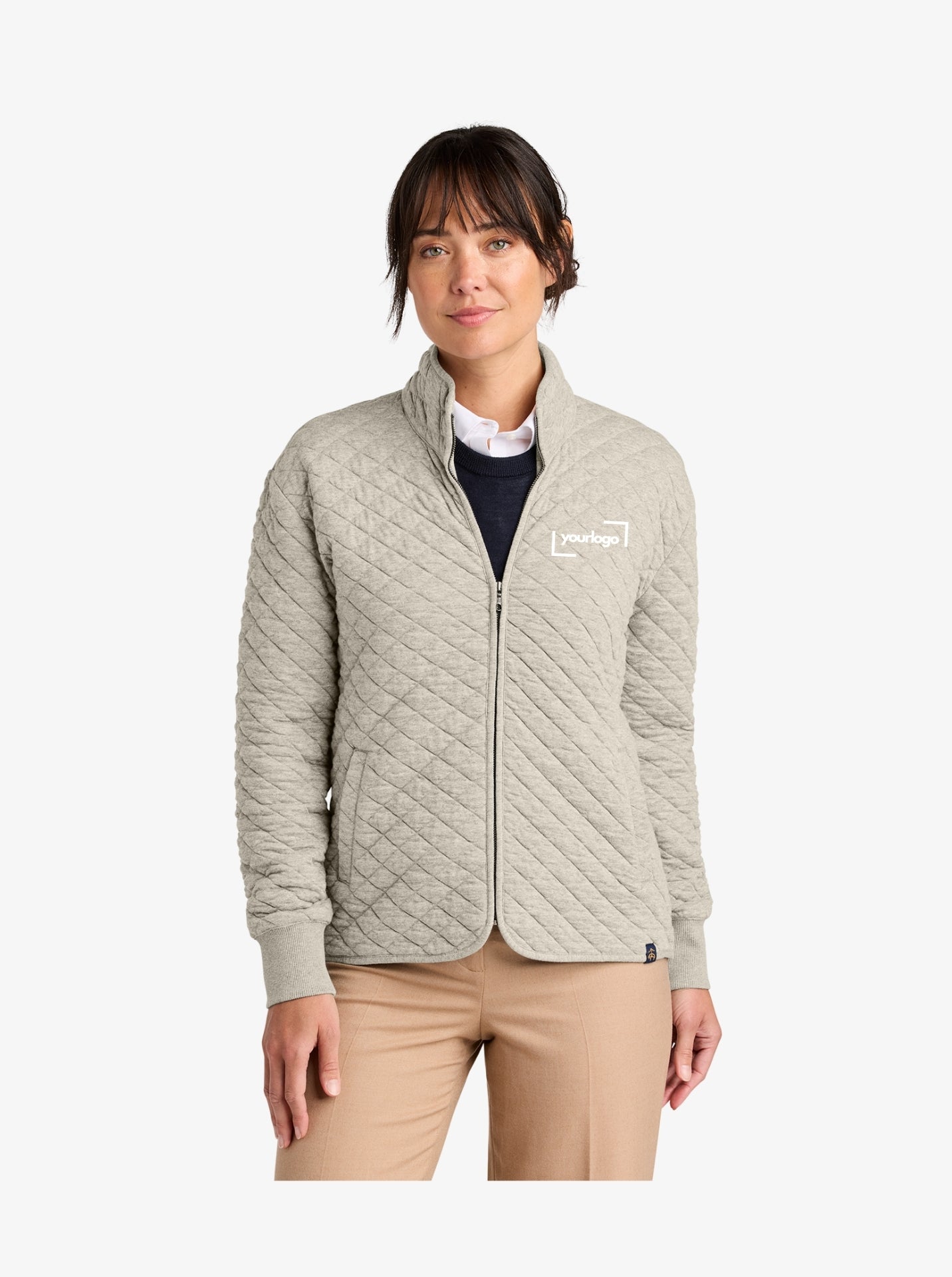 Brooks Brothers Diamond Quilt 1/4-Zip (Copy)