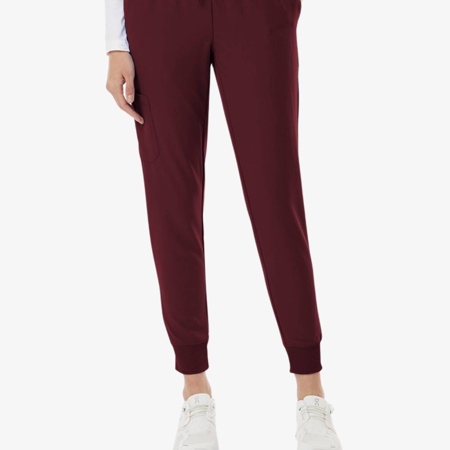 Jaanuu Women's Silex Knit-Waist Scrub Joggers