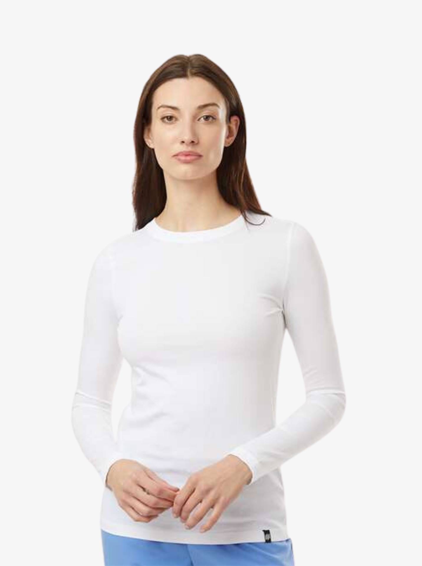 Jaanuu Women's RegenX Cotton Underscrub Long Sleeve T-Shirt