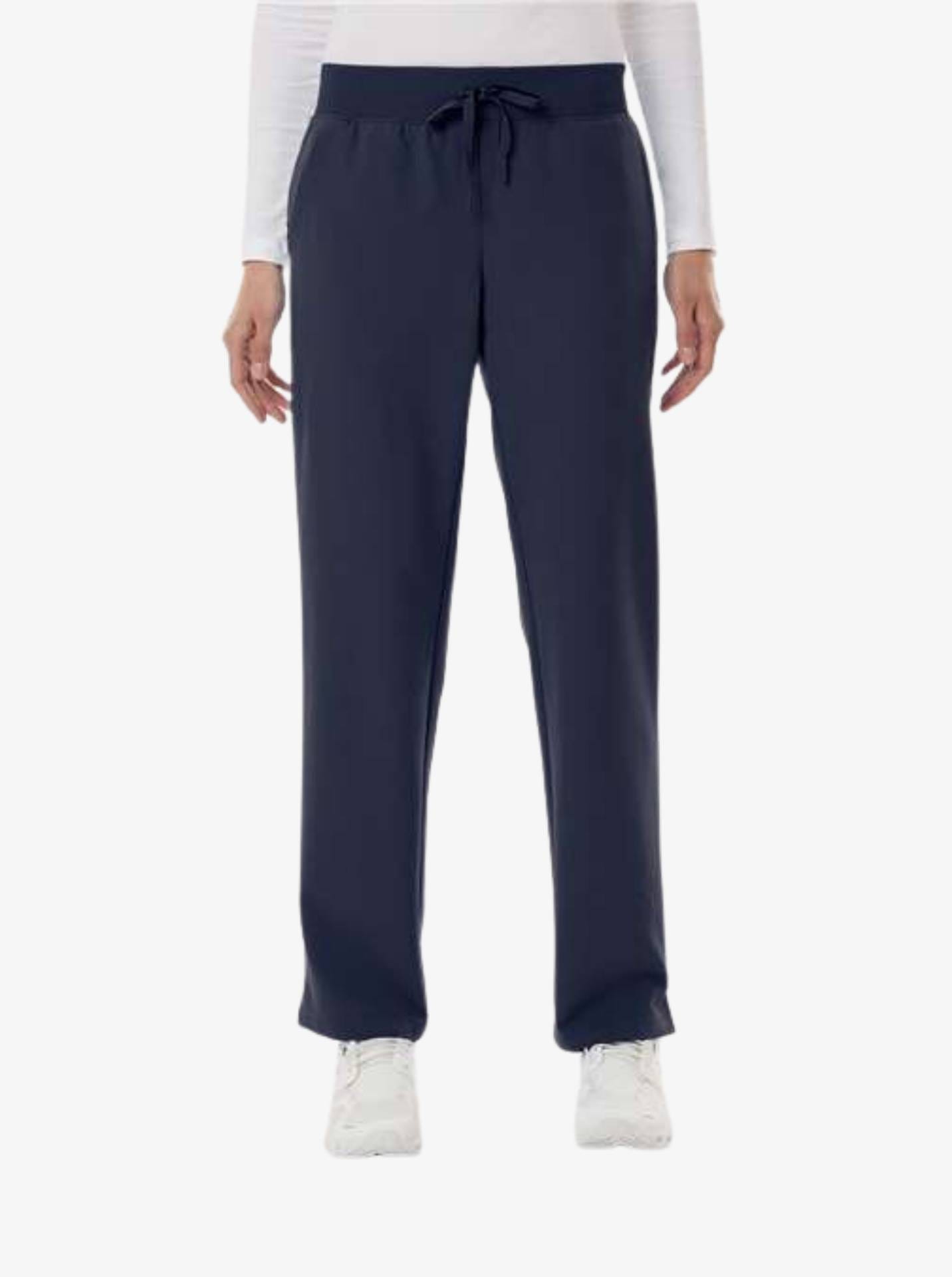 Jaanuu Women's Xenos Essential Knit-Waist Scrub Pants