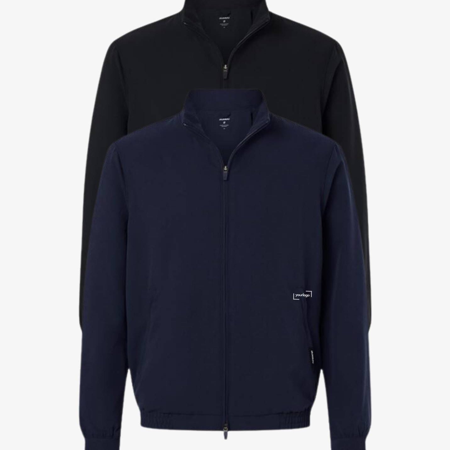 Jaanuu Wolfe Everyday Full-Zip 6-Pocket Scrub Jacket