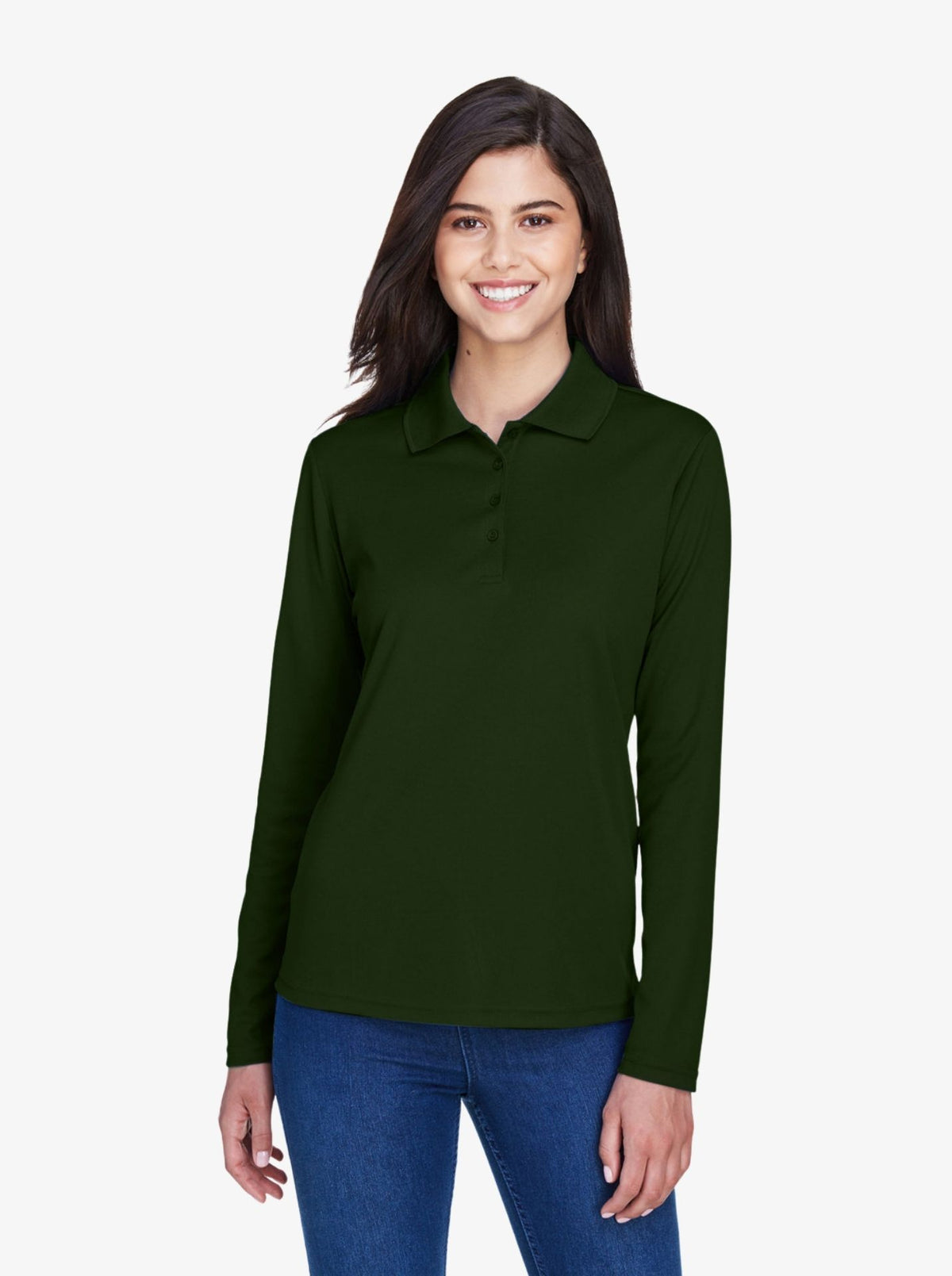 Ladies’  Long Sleeve Micropique Polo