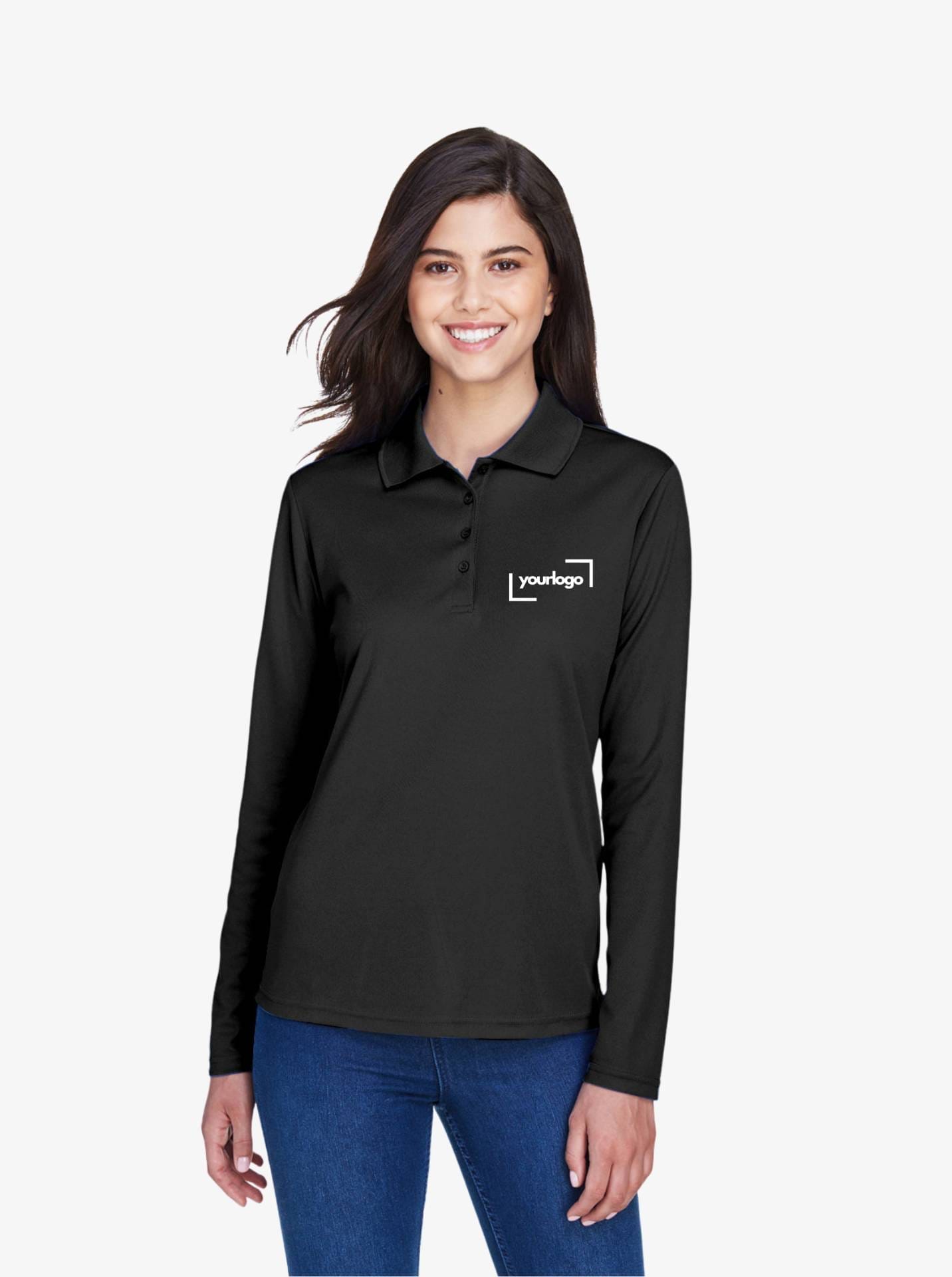 Ladies’  Long Sleeve Micropique Polo