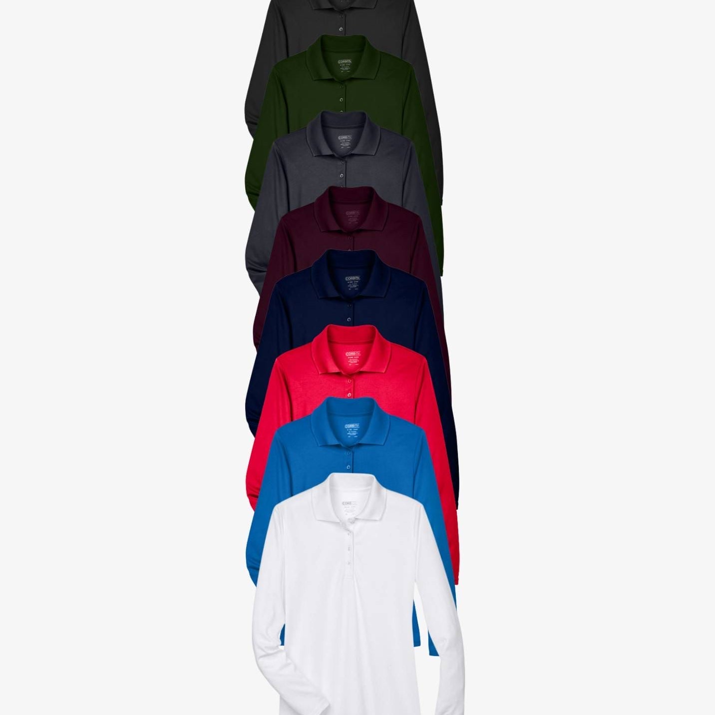 Ladies’  Long Sleeve Micropique Polo