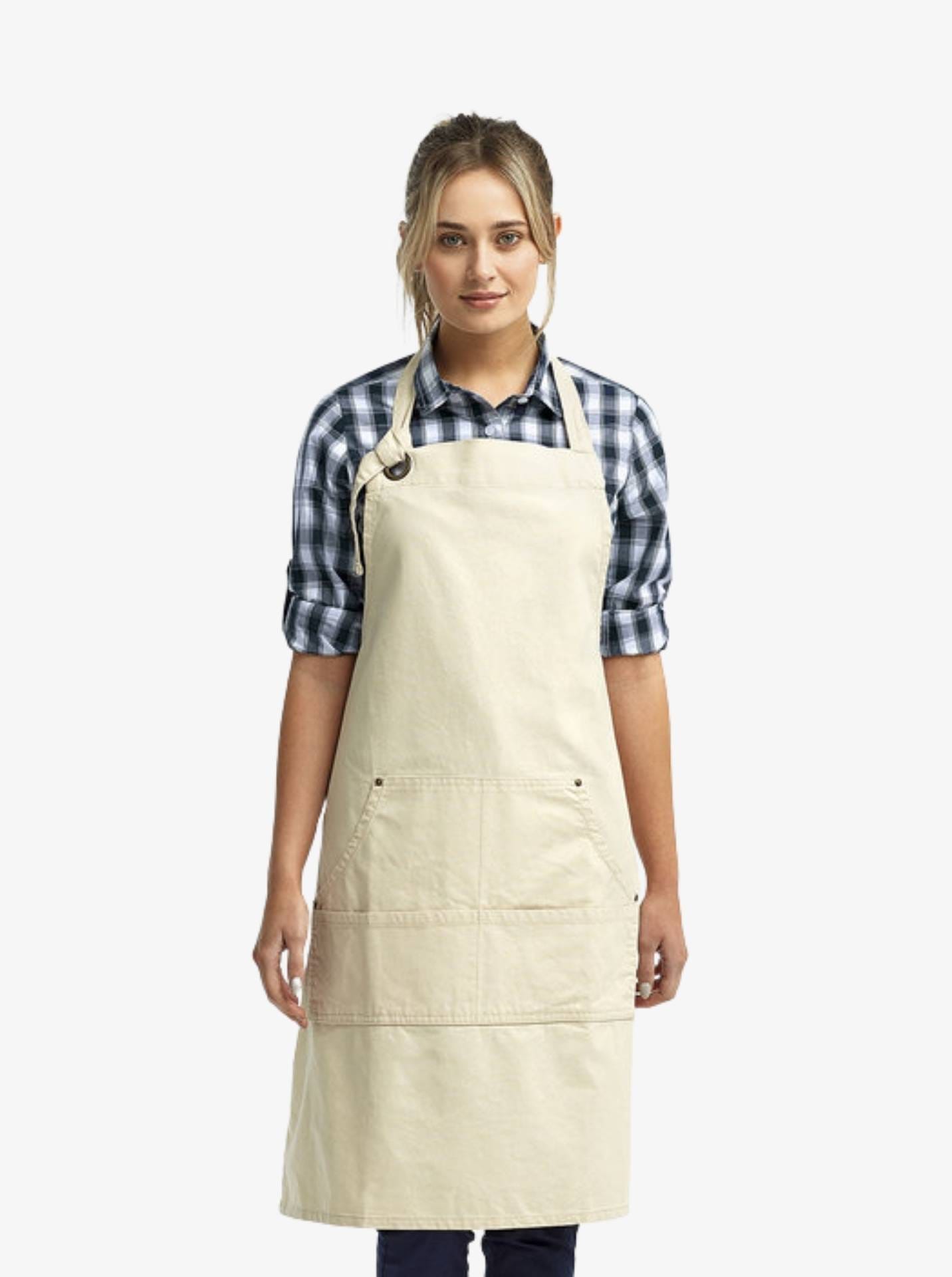 Heavy Cotton Canvas Bib Apron