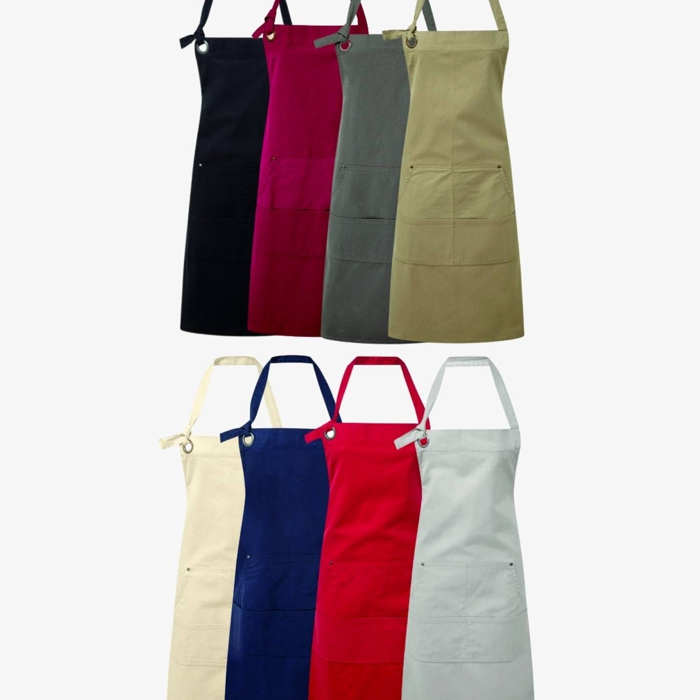 Heavy Cotton Canvas Bib Apron