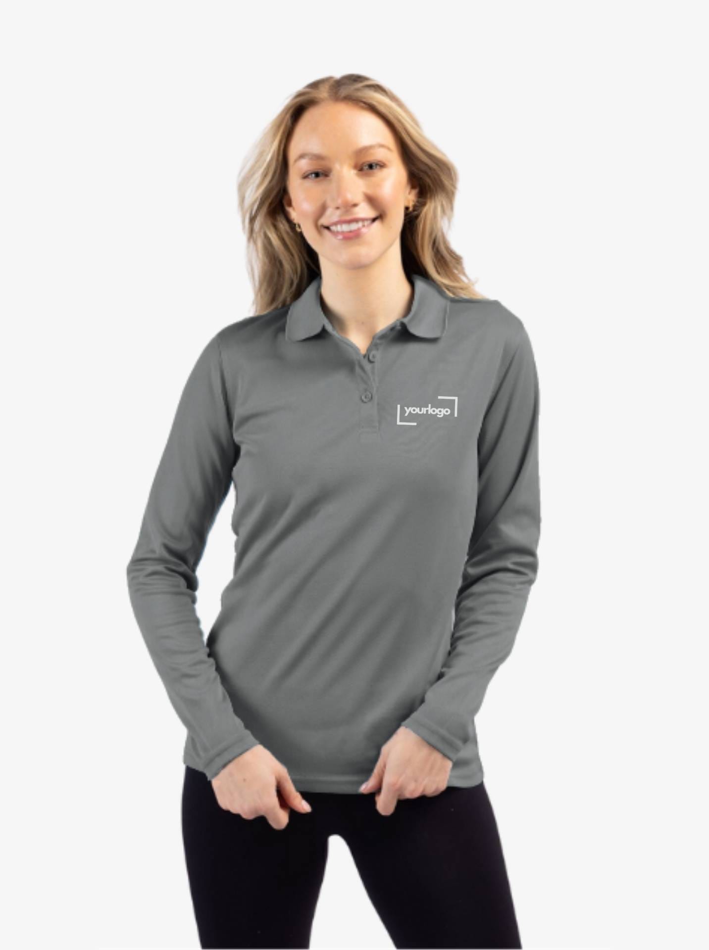Ladies’ L.I. Long-Sleeve Performance Polo