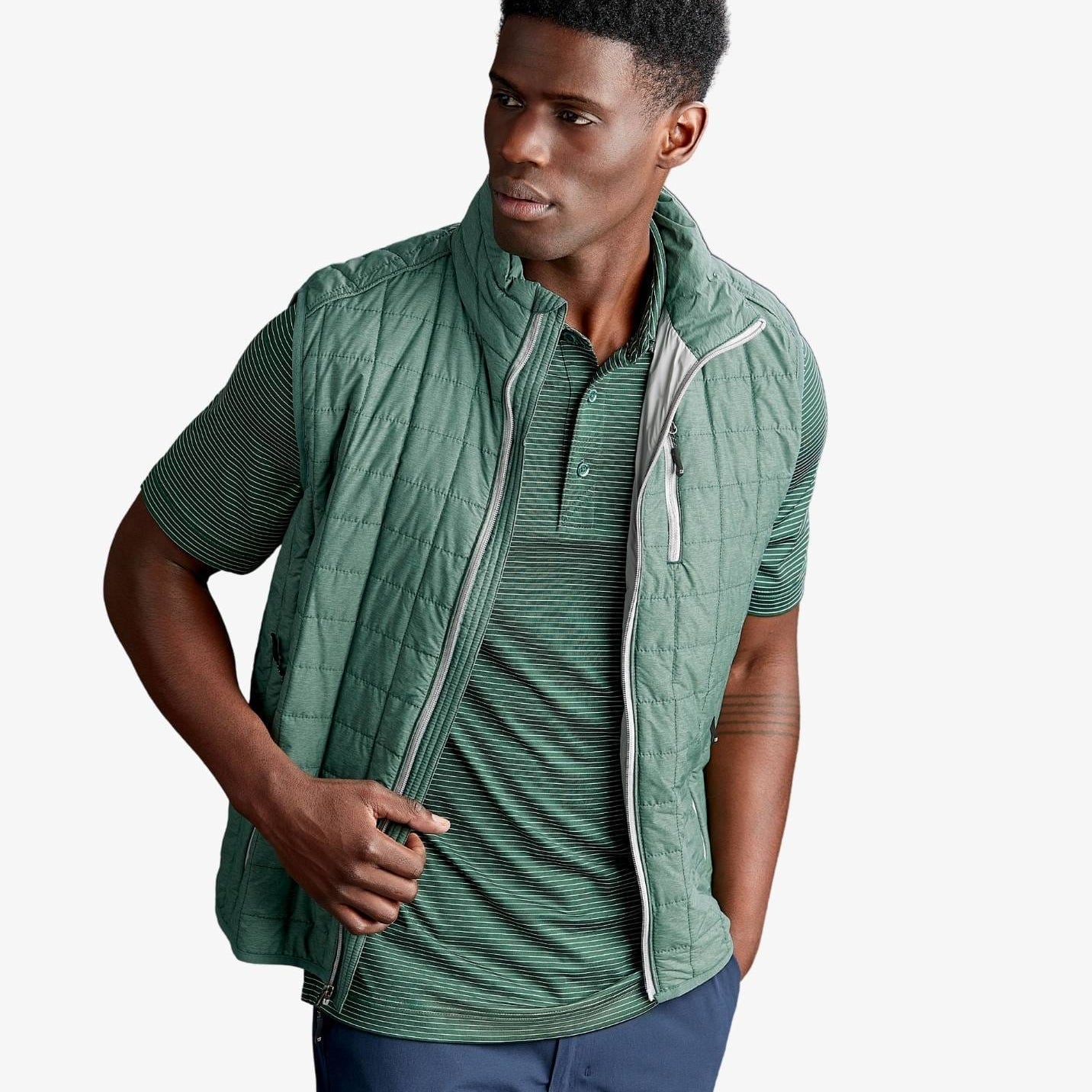 Cutter & Buck Rainier PrimaLoft® Eco Puffer Vest