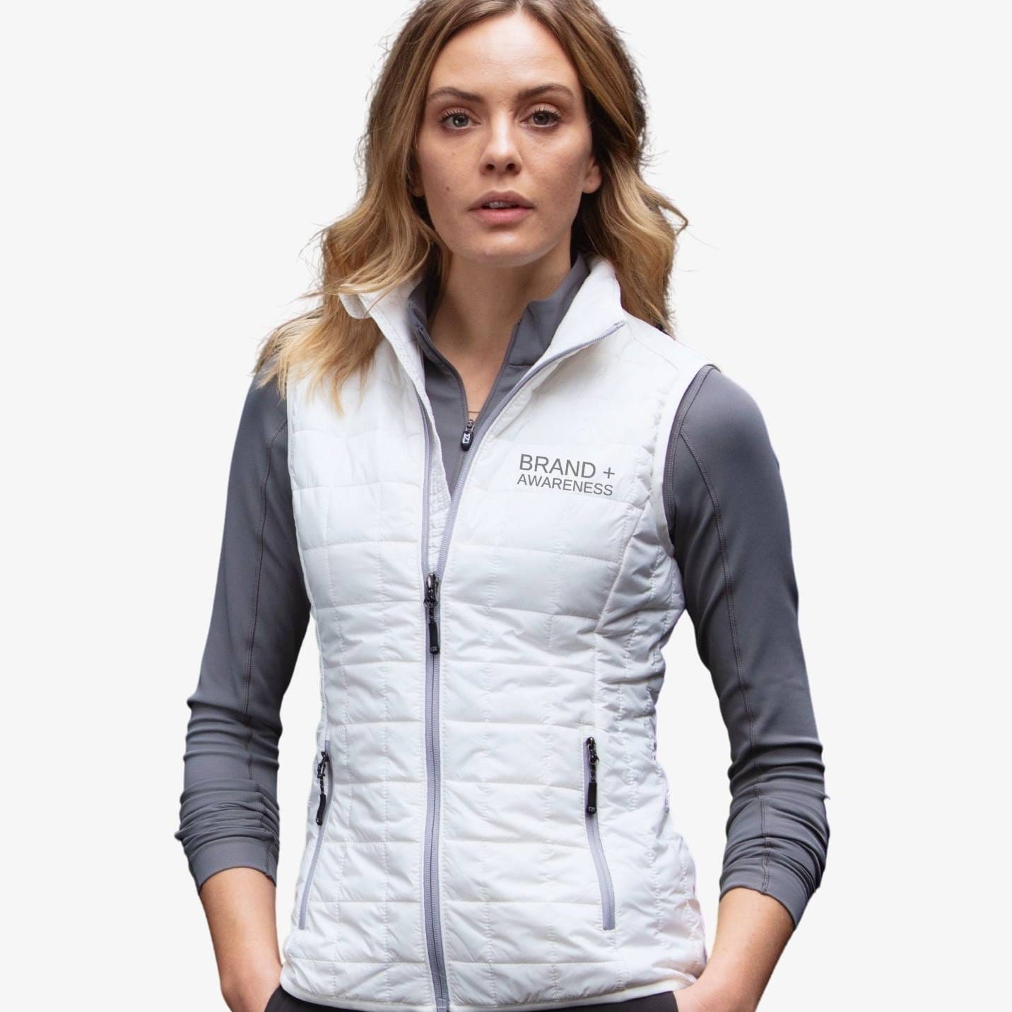 Cutter & Buck Ladies’ Rainier PrimaLoft® Eco Puffer Vest
