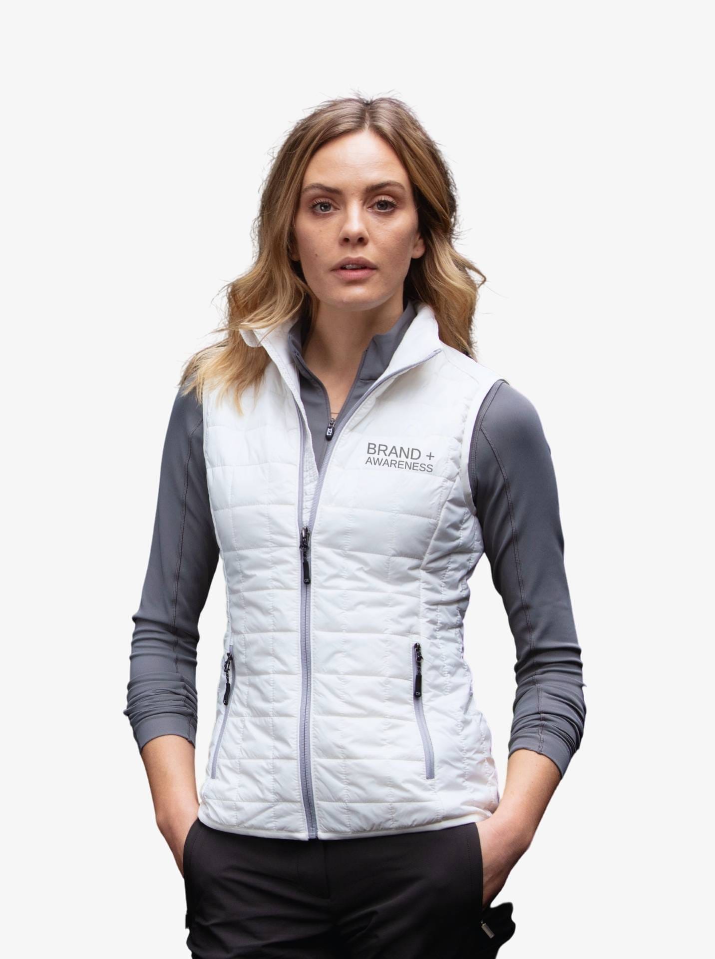 Cutter & Buck Ladies’ Rainier PrimaLoft® Eco Puffer Vest